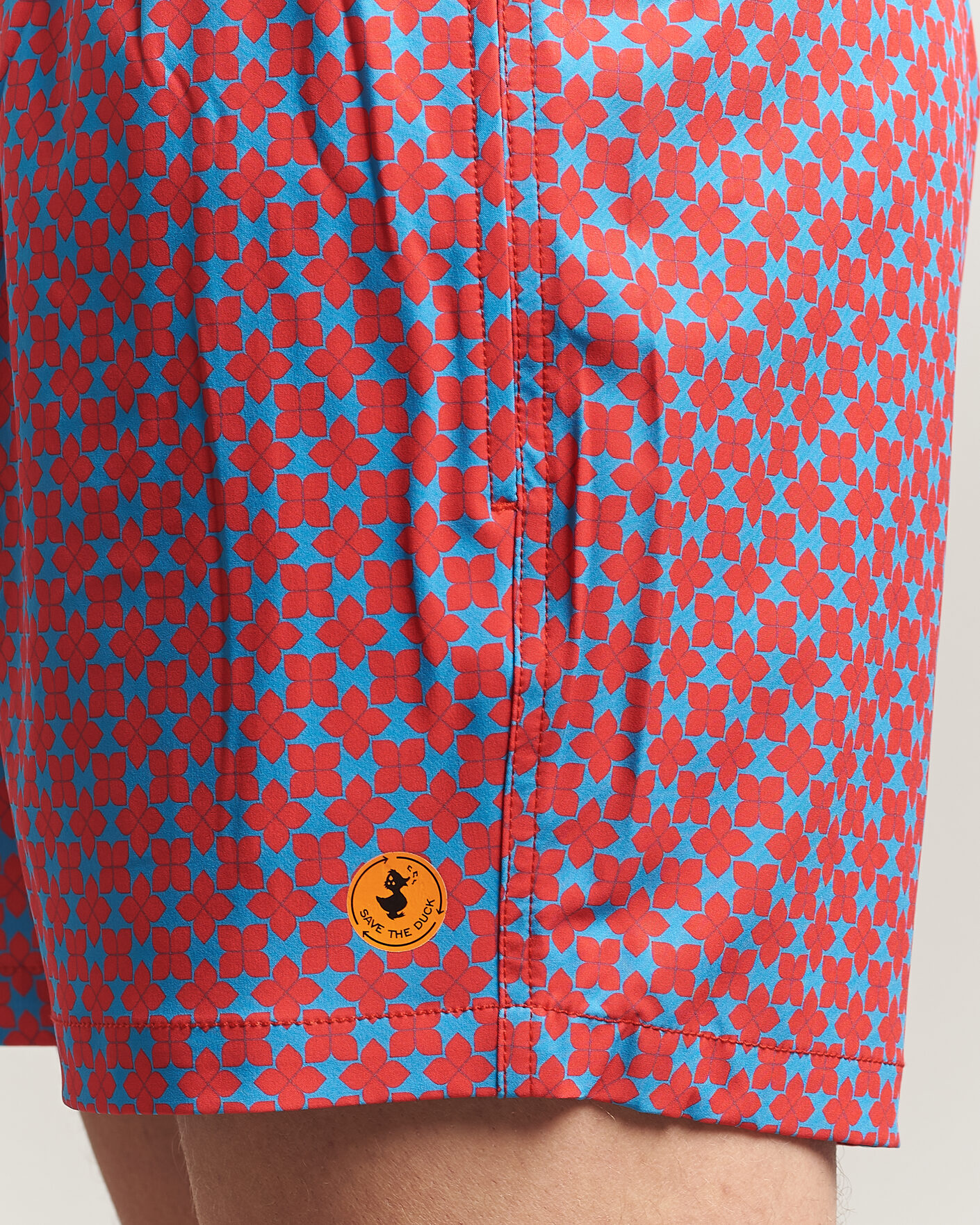 Mies | Uimahousut | Save The Duck | Printed Drawstring Swimshorts Geometrical Flowers