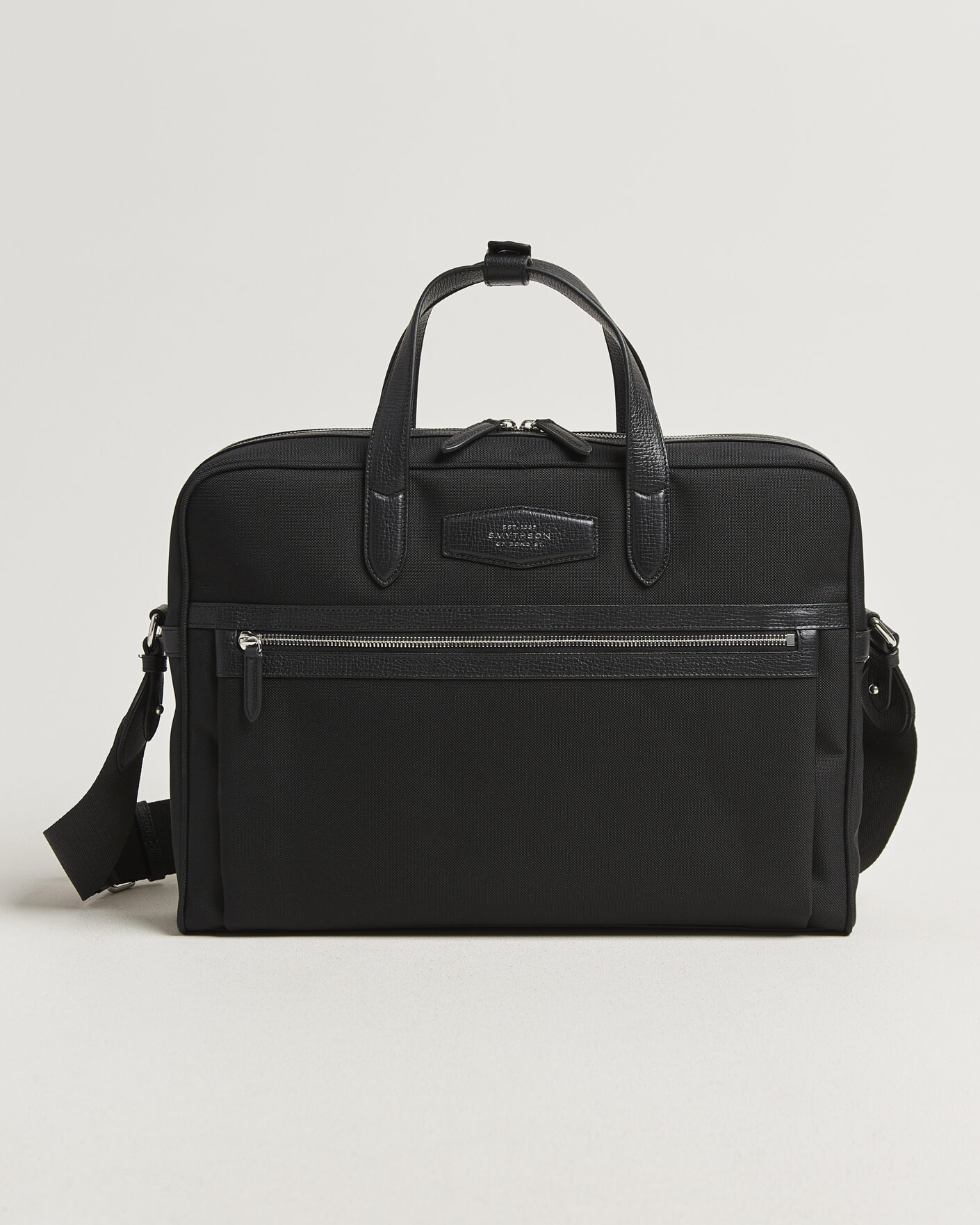 Mies | Laukut | Smythson | Canvas Norton Briefcase Black
