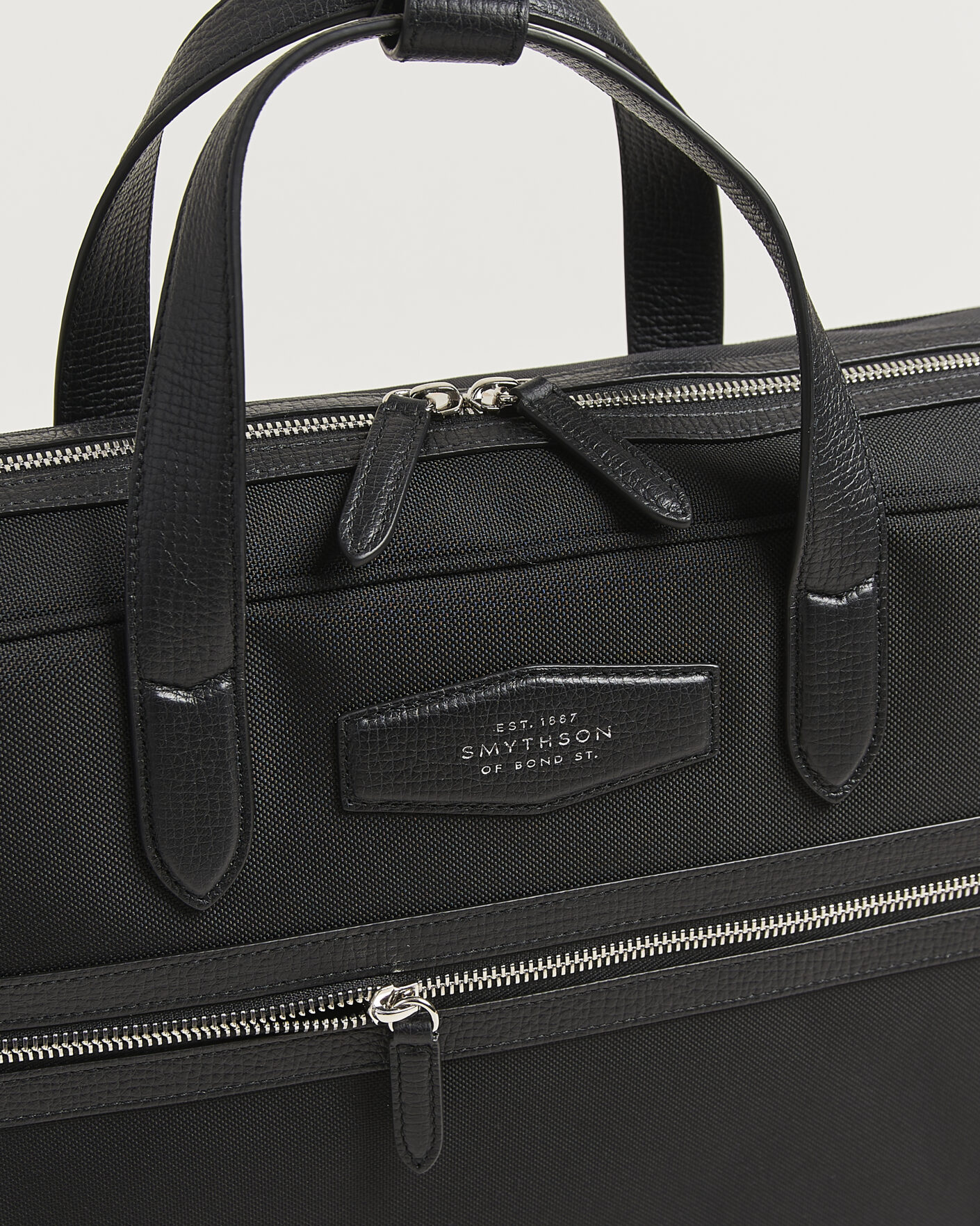 Mies | Laukut | Smythson | Canvas Norton Briefcase Black