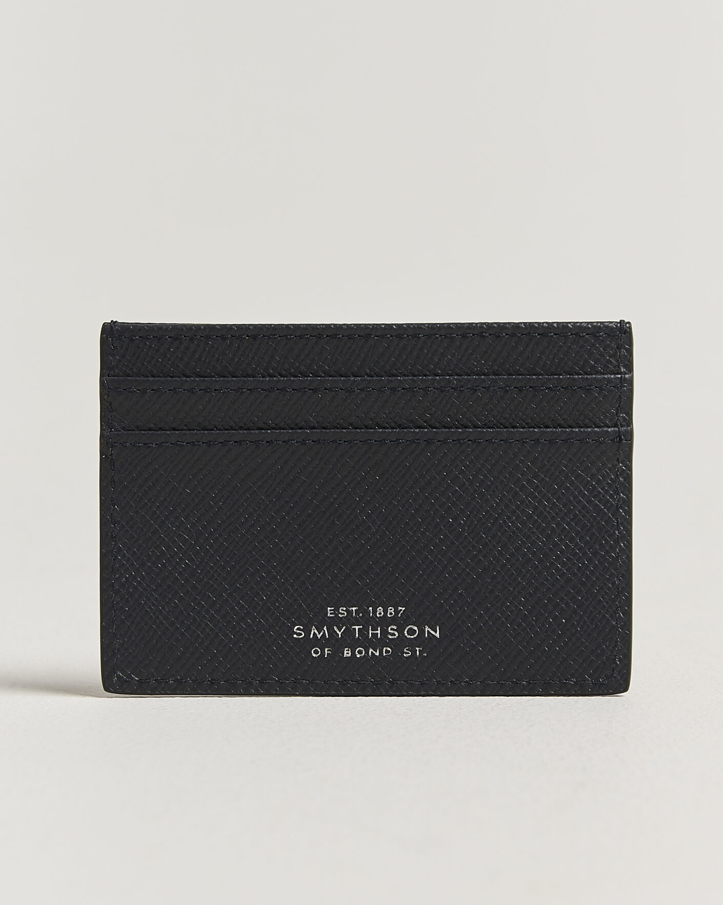 Mies | Lompakot | Smythson | Panama Flat Cardholder Navy