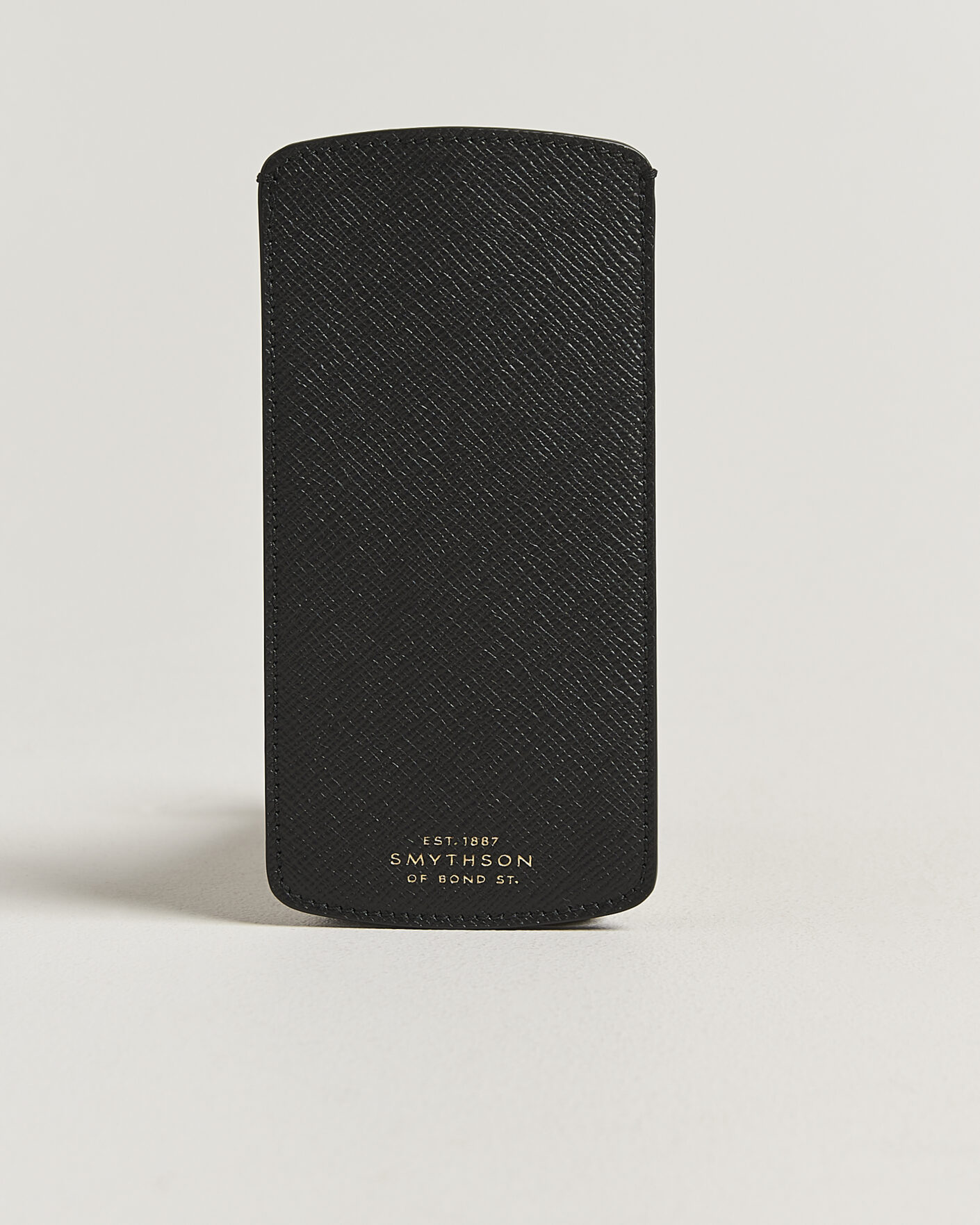 Mies | Aurinkolasit | Smythson | Panama Glasses Case Black