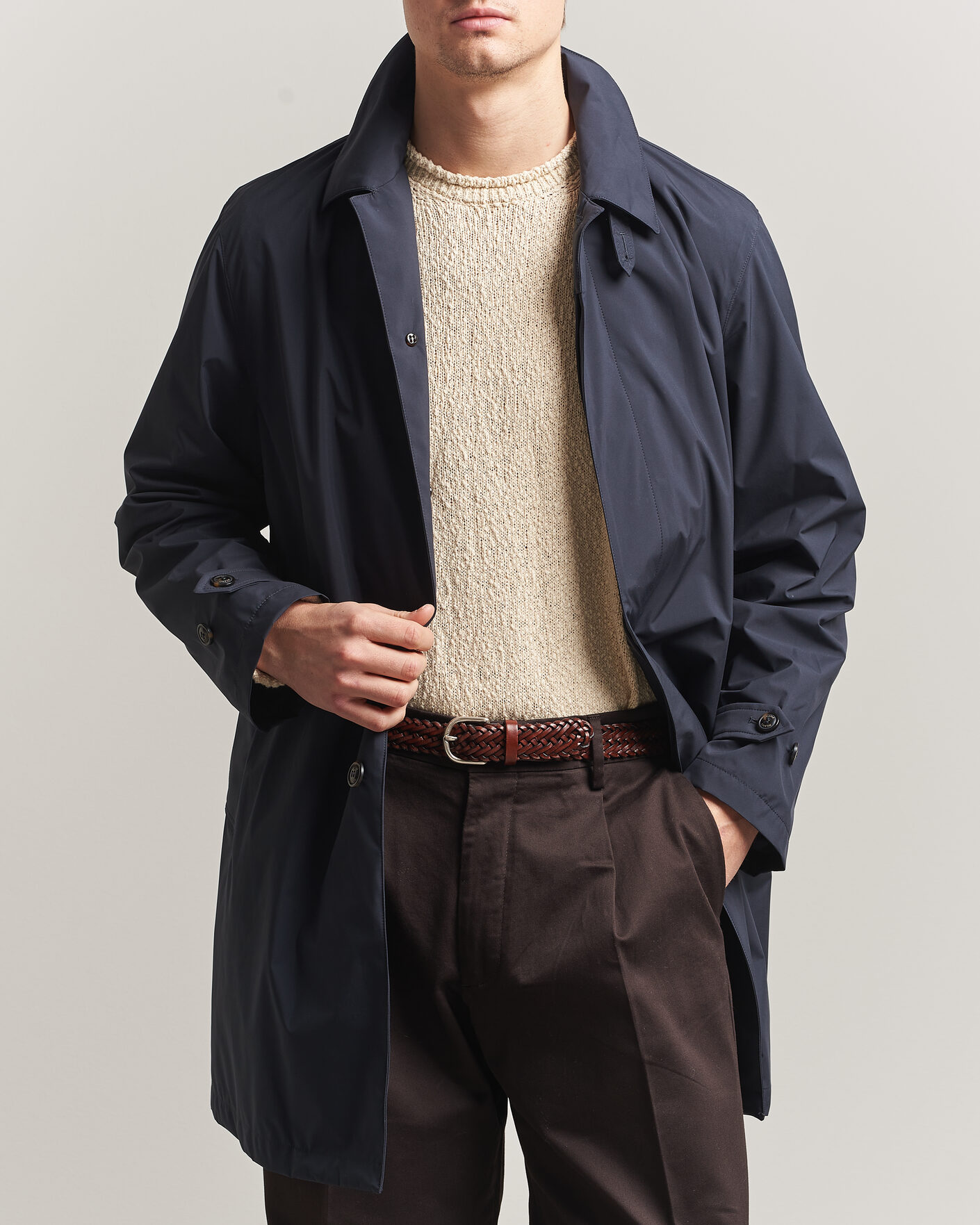 Mies | Takit | Valstar | Milano Rain Coat Navy