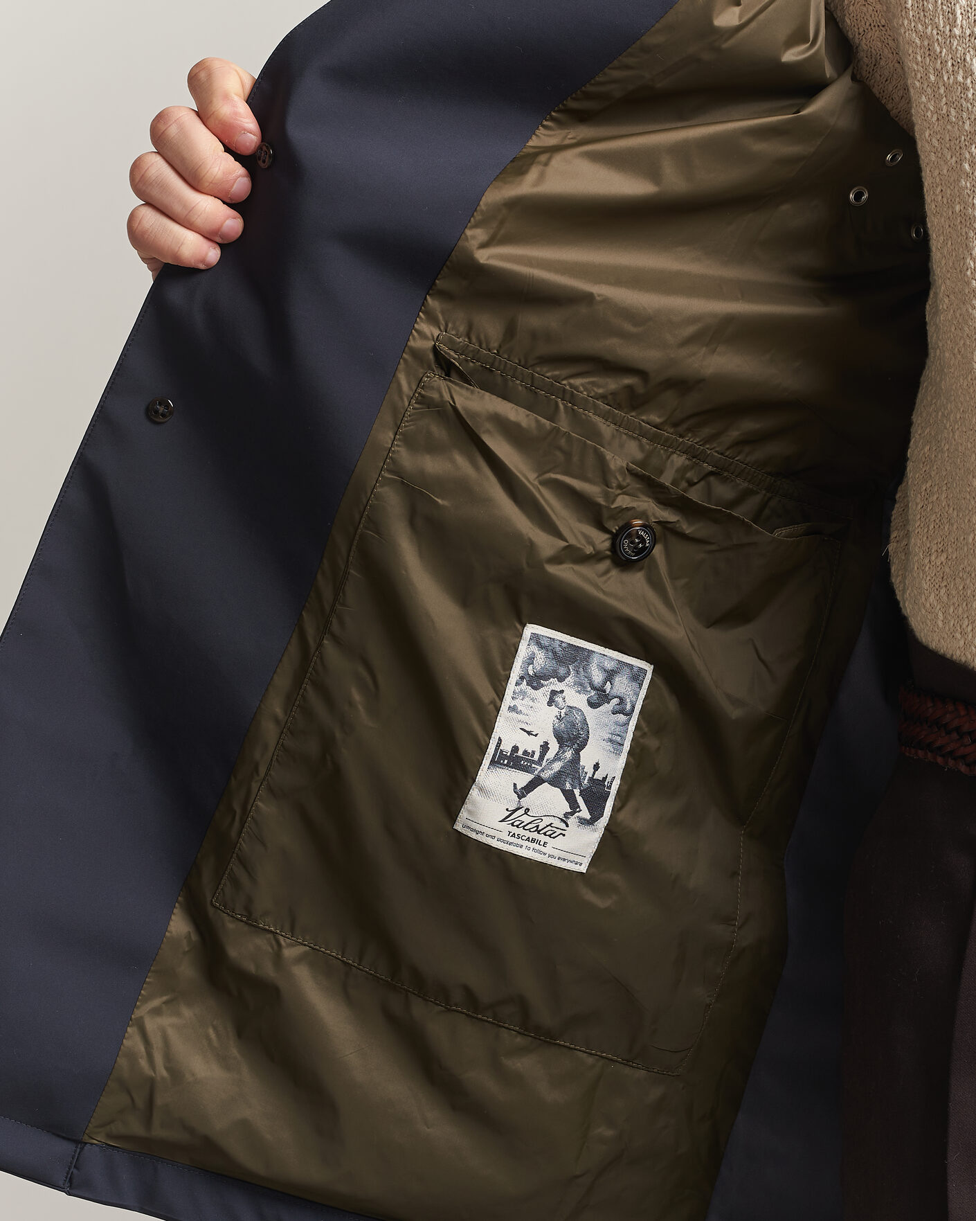 Mies | Takit | Valstar | Milano Rain Coat Navy