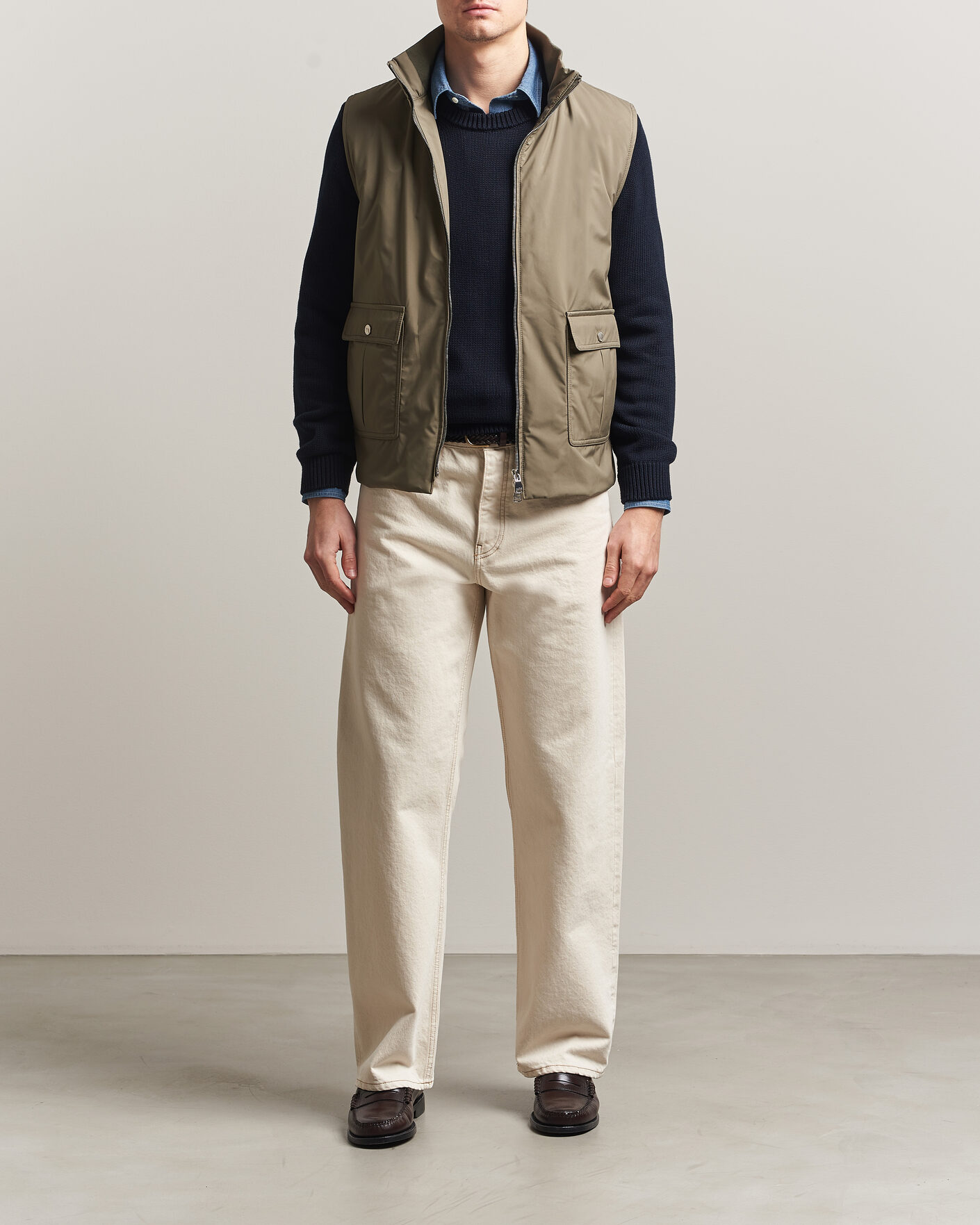 Mies | Ulkoliivit | Valstar | Nylon Zip Vest Military