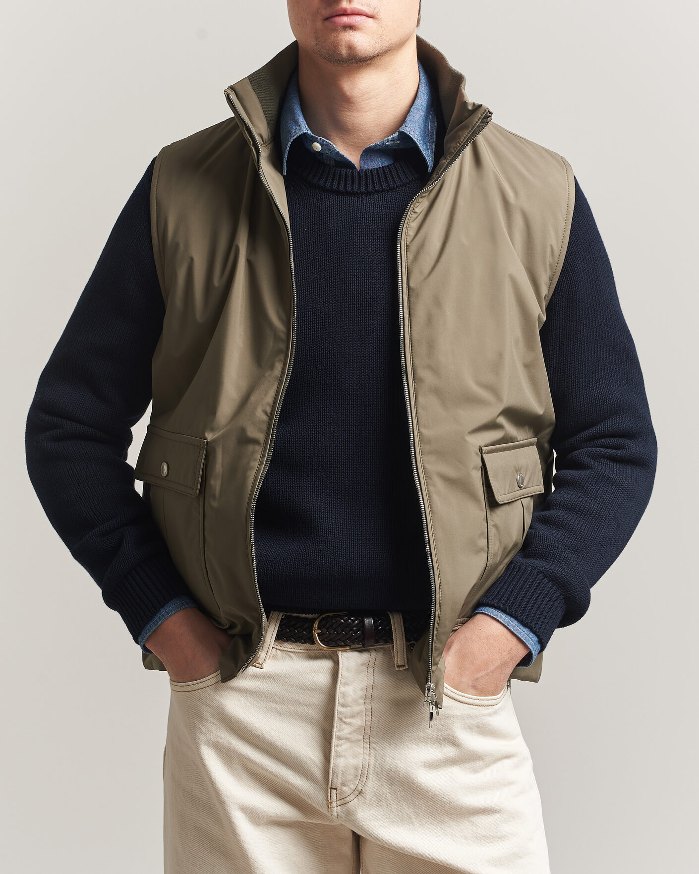 Mies | Ulkoliivit | Valstar | Nylon Zip Vest Military