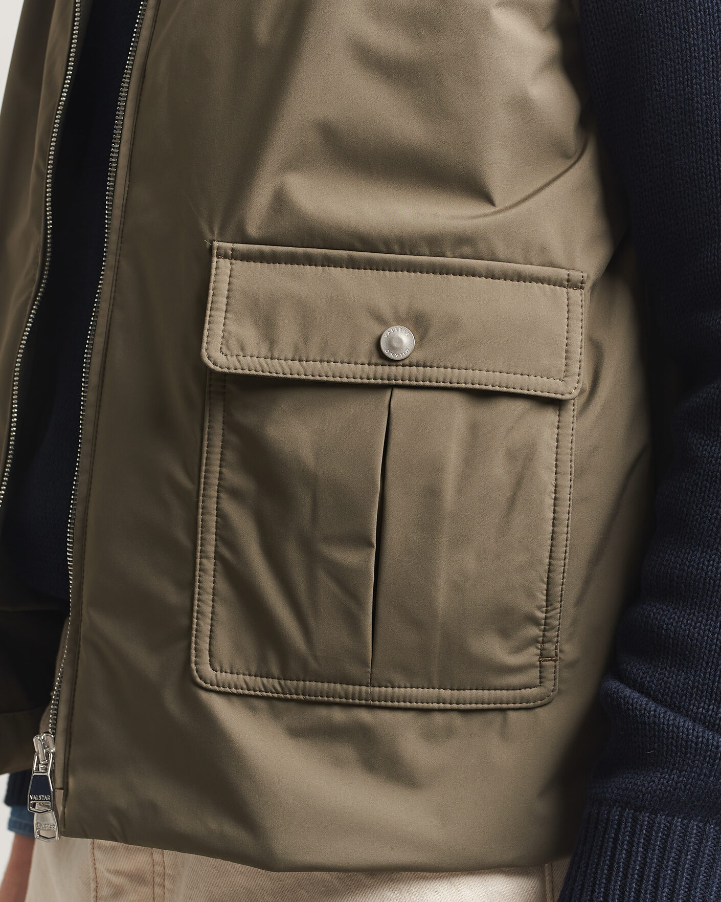 Mies | Ulkoliivit | Valstar | Nylon Zip Vest Military