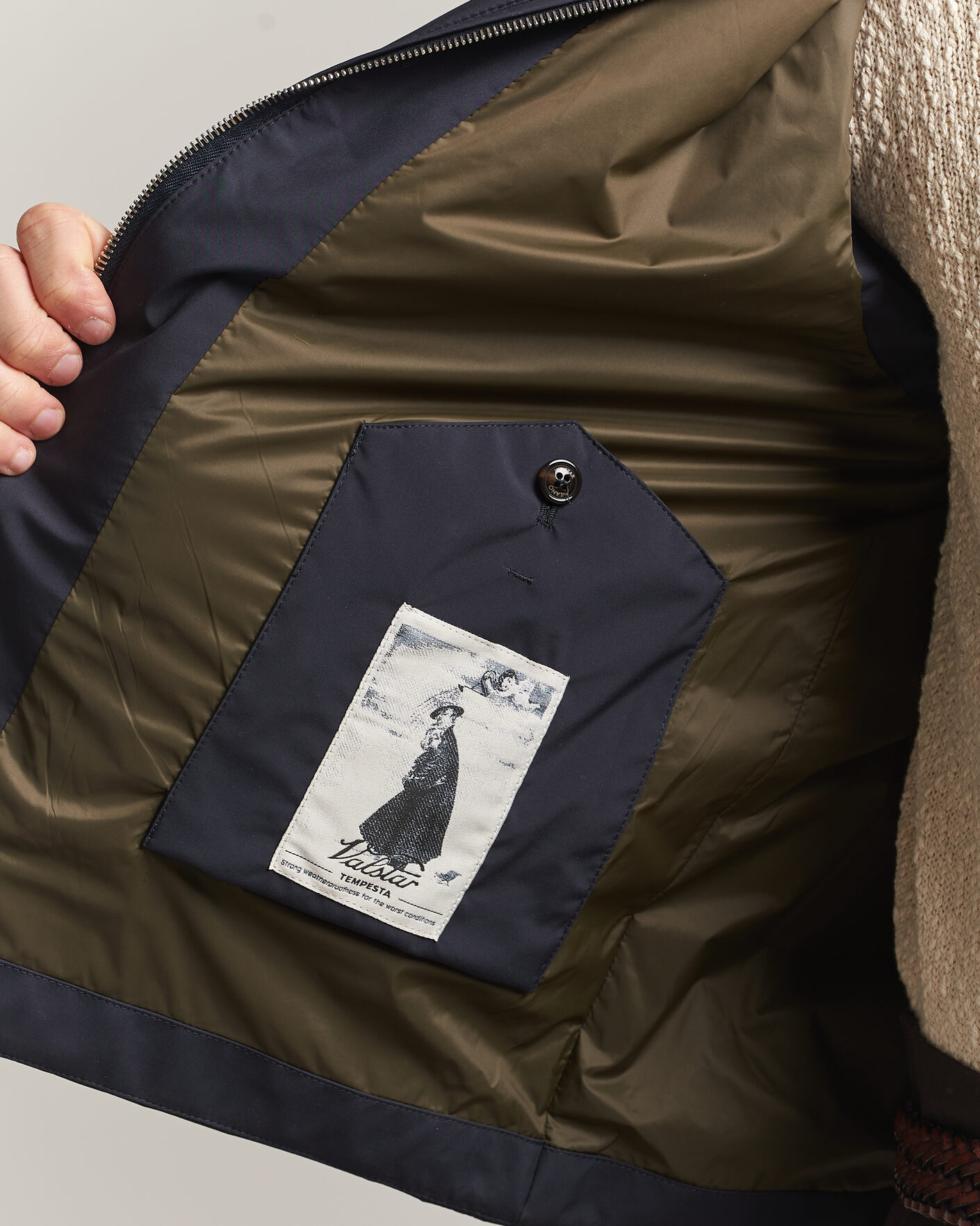 Mies | Ulkoliivit | Valstar | Nylon Zip Vest Navy