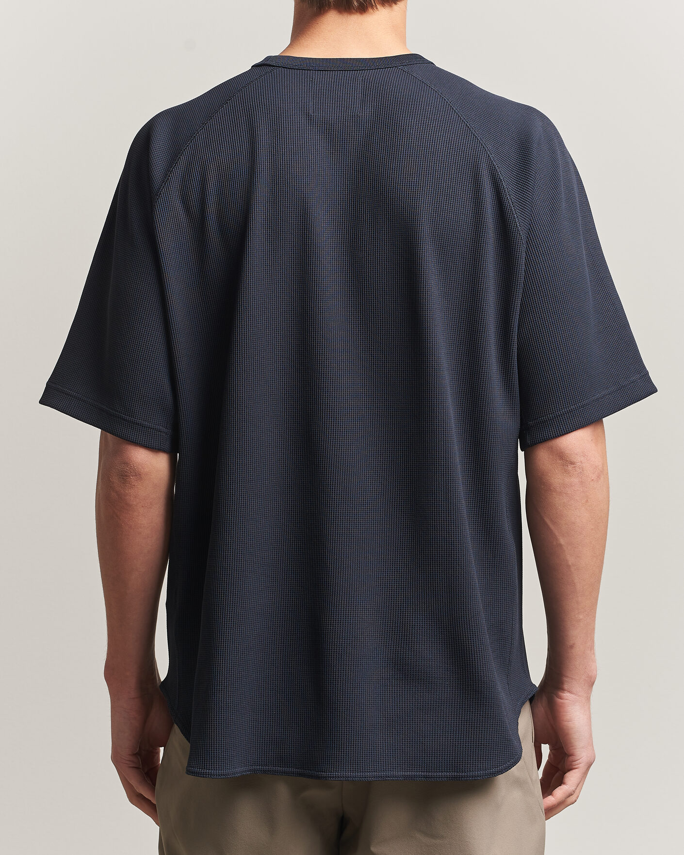 Mies | T-paidat | Snow Peak | Dry Waffle T-Shirt Dark Navy