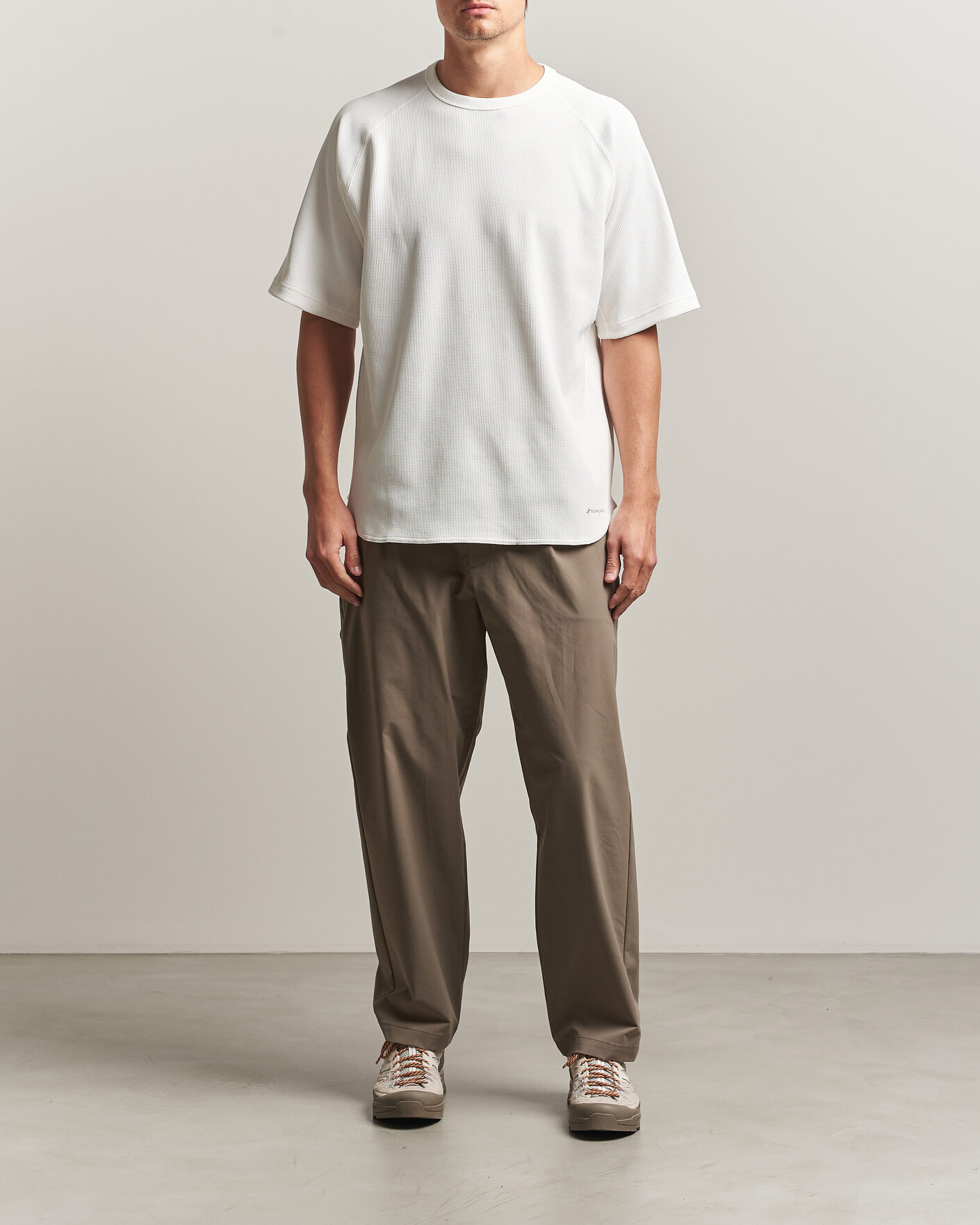 Mies | T-paidat | Snow Peak | Dry Waffle T-Shirt Off White