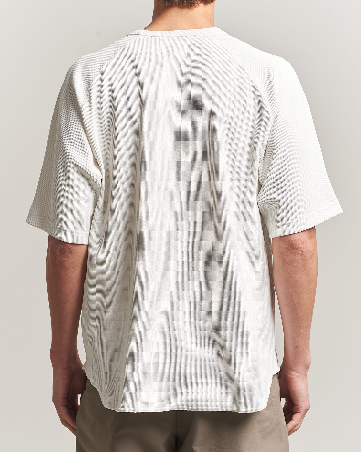 Mies | T-paidat | Snow Peak | Dry Waffle T-Shirt Off White
