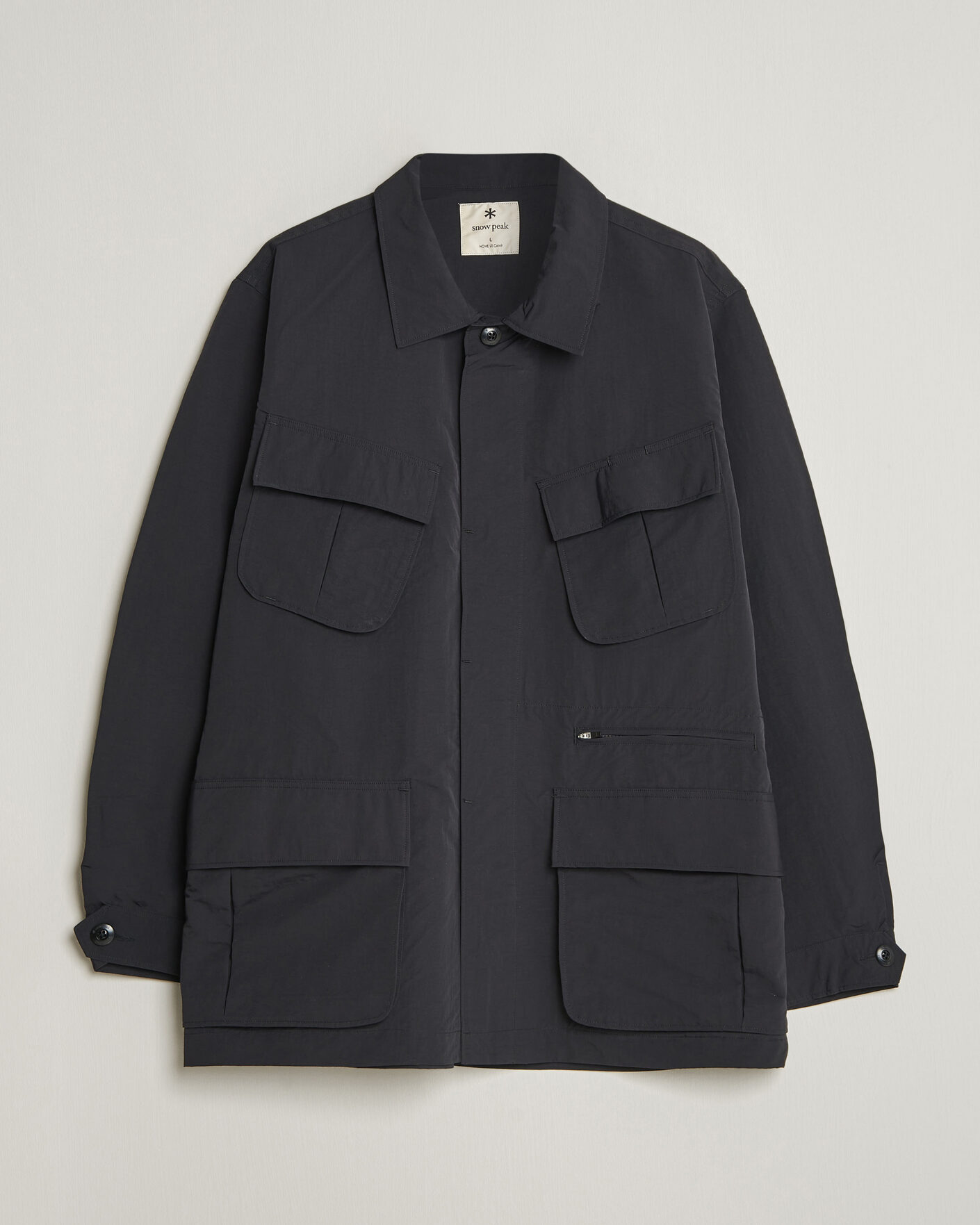 Mies | Takit | Snow Peak | Nylon Washer Jacket Black