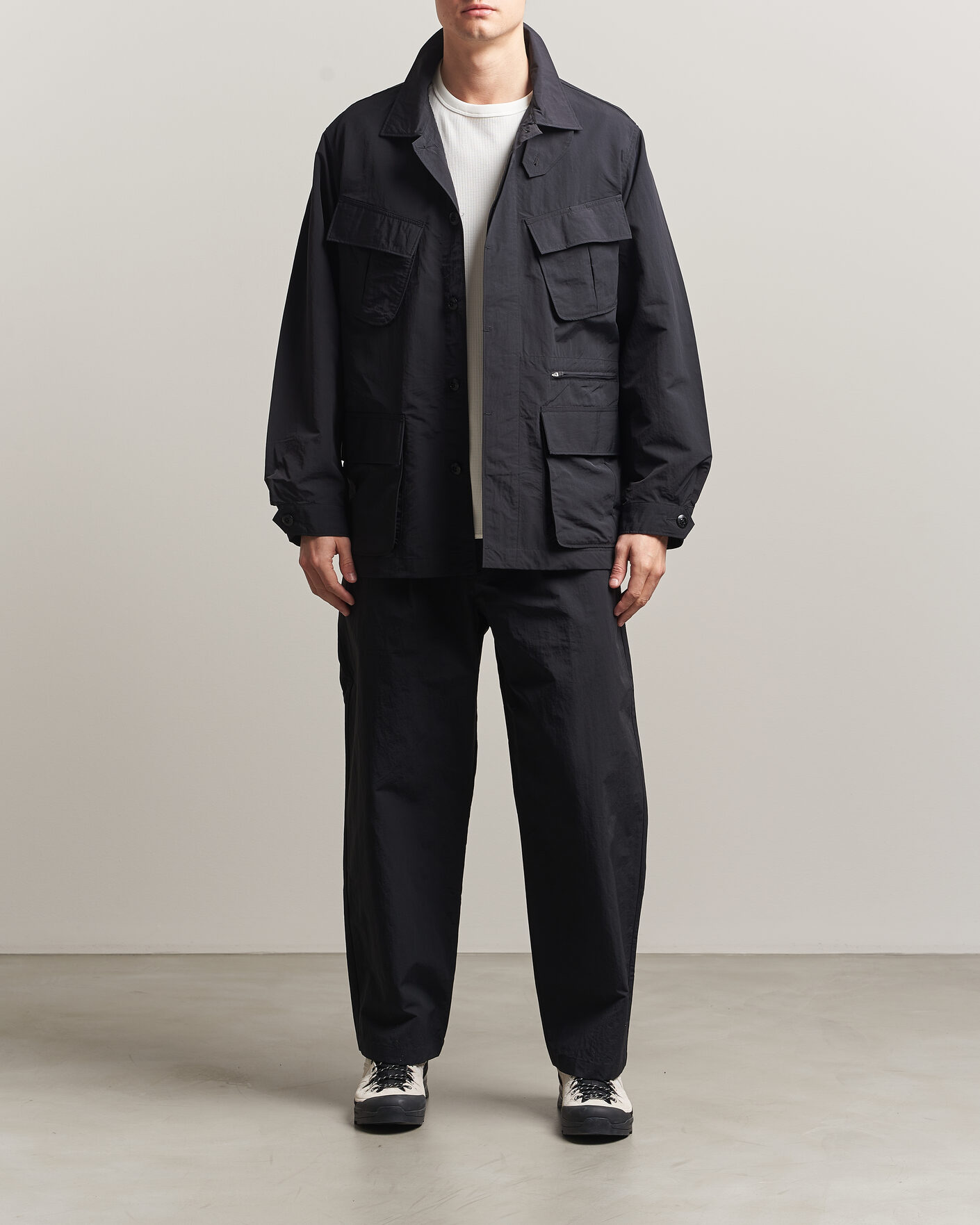 Mies | Takit | Snow Peak | Nylon Washer Jacket Black