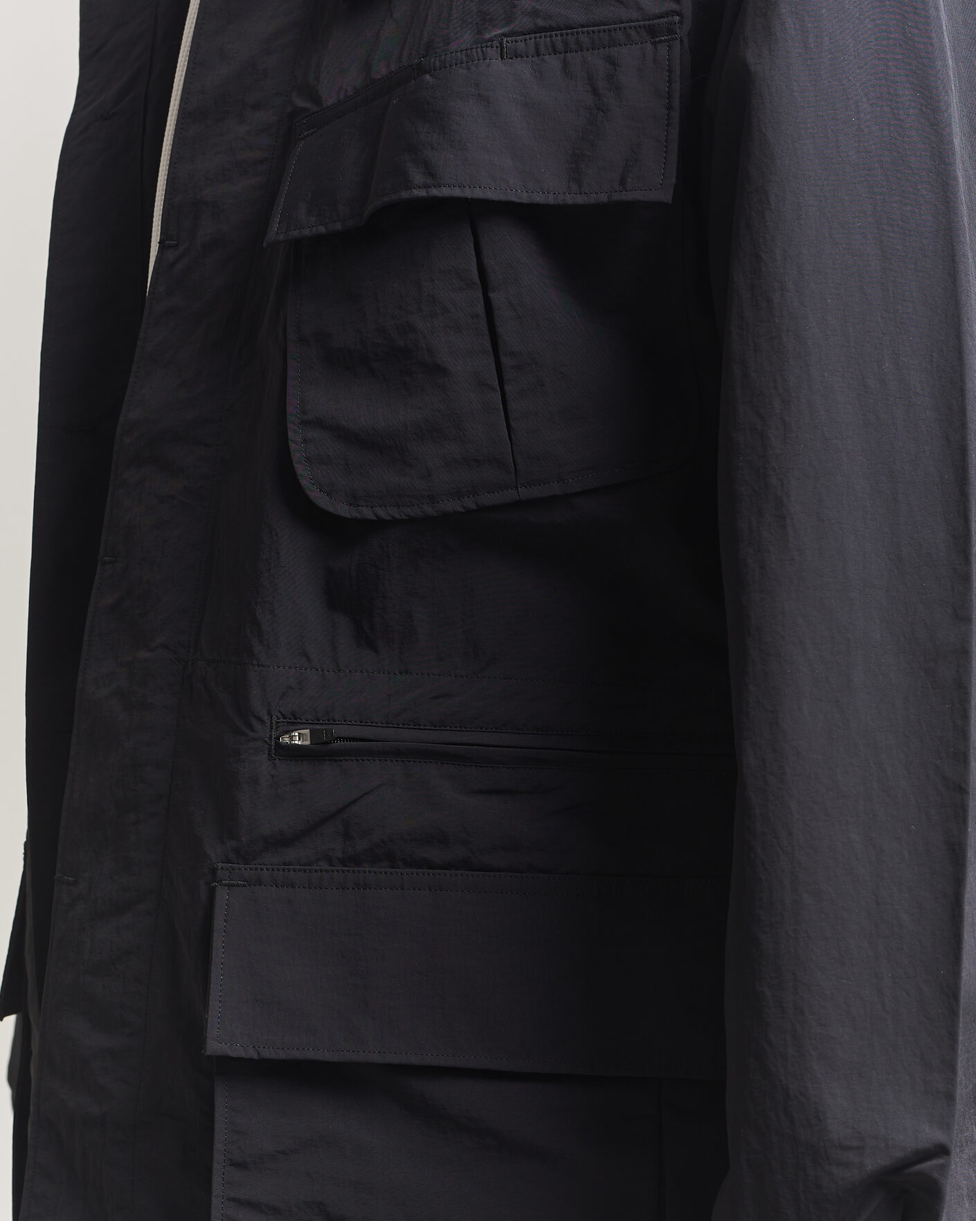 Mies | Takit | Snow Peak | Nylon Washer Jacket Black