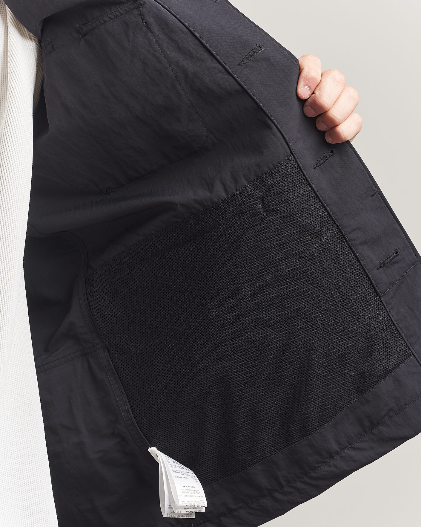 Mies | Takit | Snow Peak | Nylon Washer Jacket Black