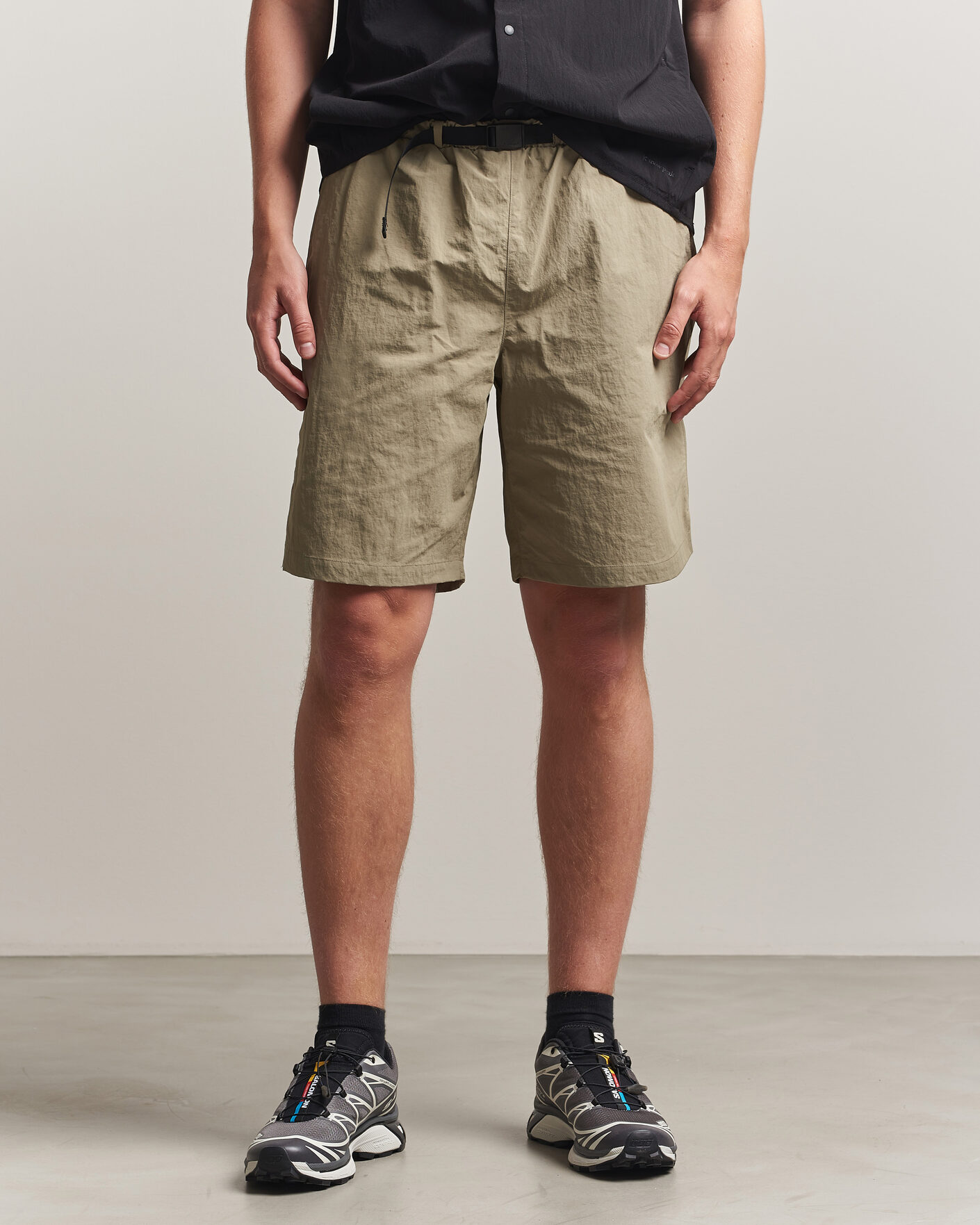 Mies | Shortsit | Snow Peak | Nylon Washer Shorts Greige