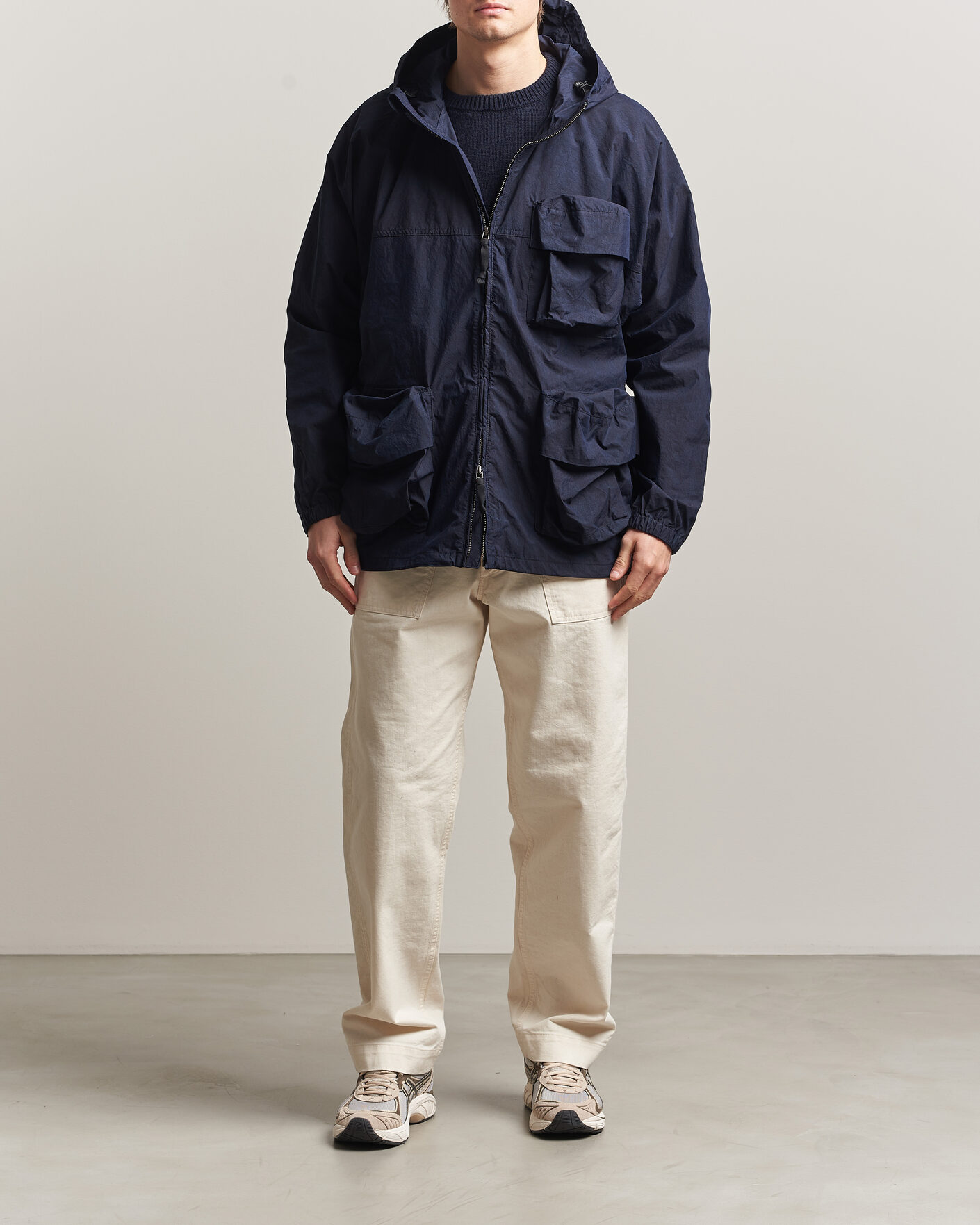Mies | Takit | Snow Peak | Indigo C/N Parka Navy
