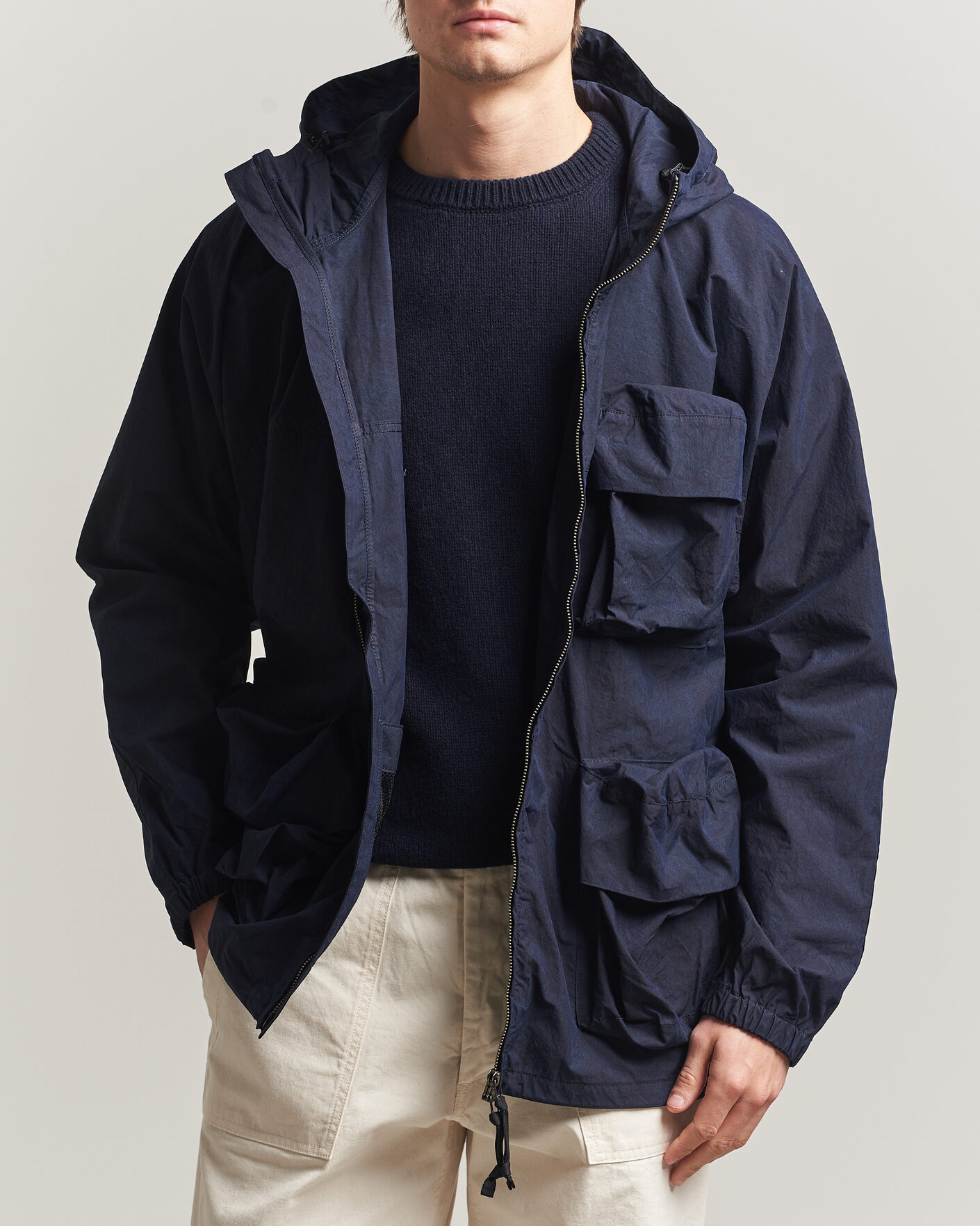 Mies | Takit | Snow Peak | Indigo C/N Parka Navy