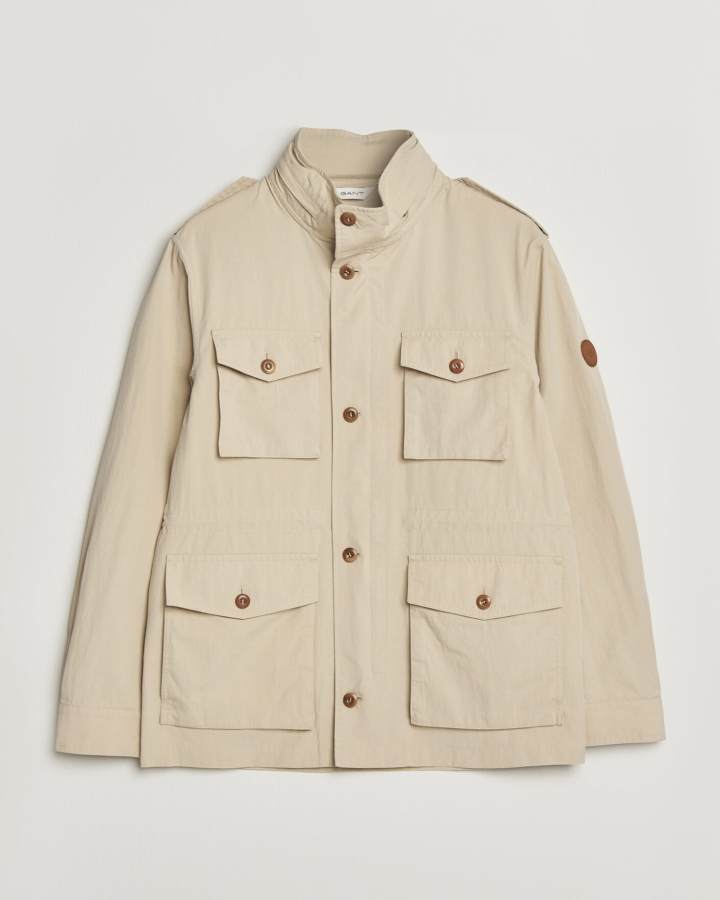 Mies | Takit | Gant | Cotton Field Jacket Oat Beige