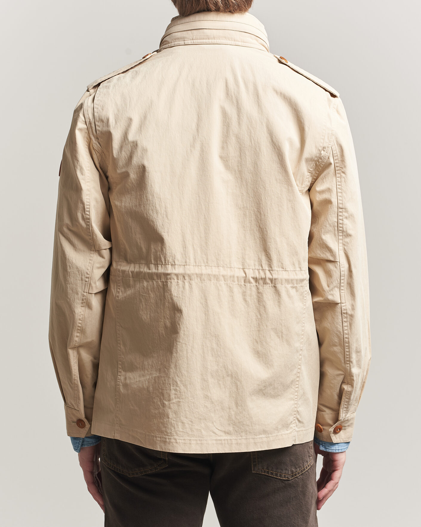 Mies | Takit | Gant | Cotton Field Jacket Oat Beige