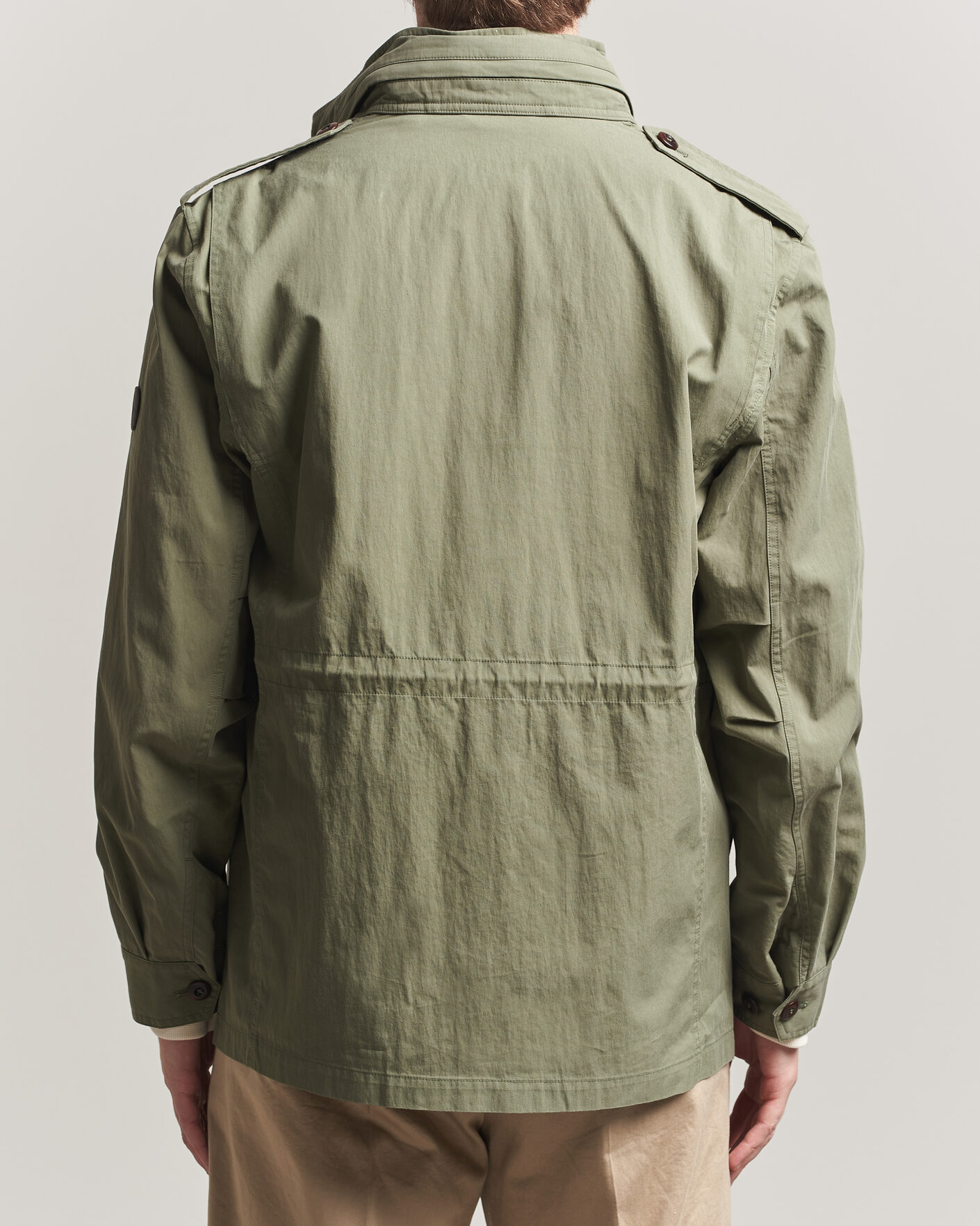 Mies | Takit | Gant | Cotton Field Jacket Dry Herb Green