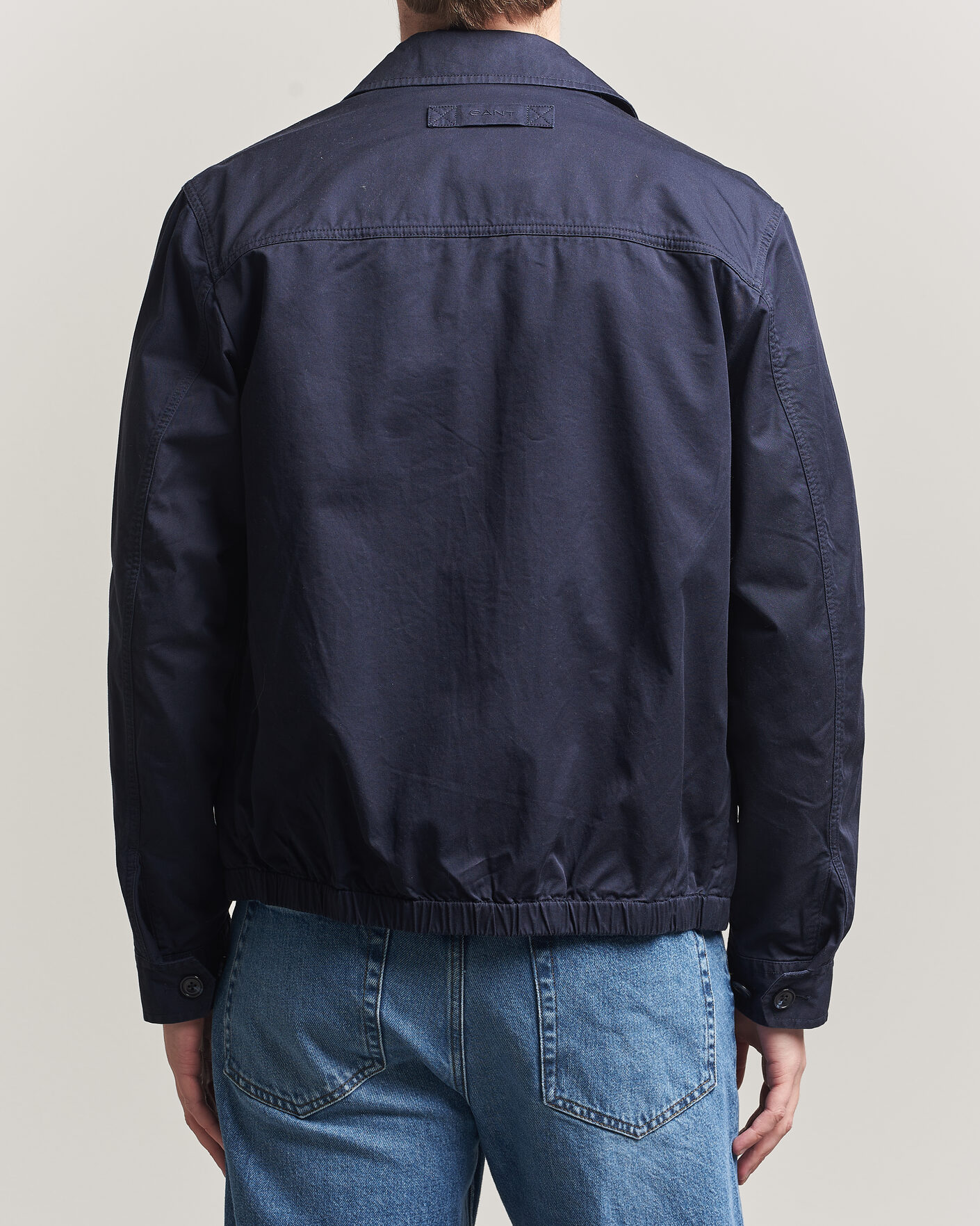 Mies | Takit | GANT | Cotton Windcheater Jacket Evening Blue