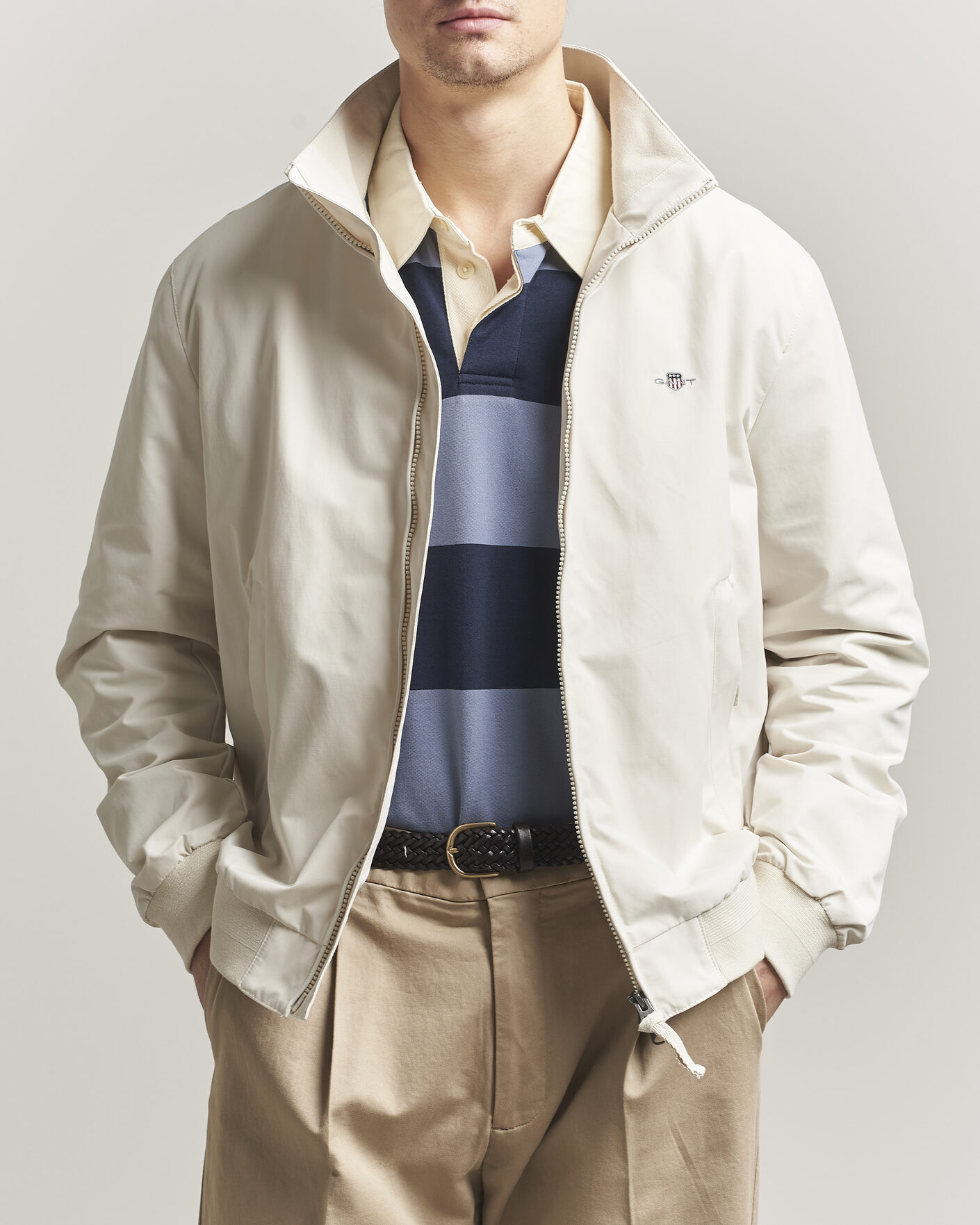 Mies | Takit | Gant | Lightweight Hampshire Jacket Sand