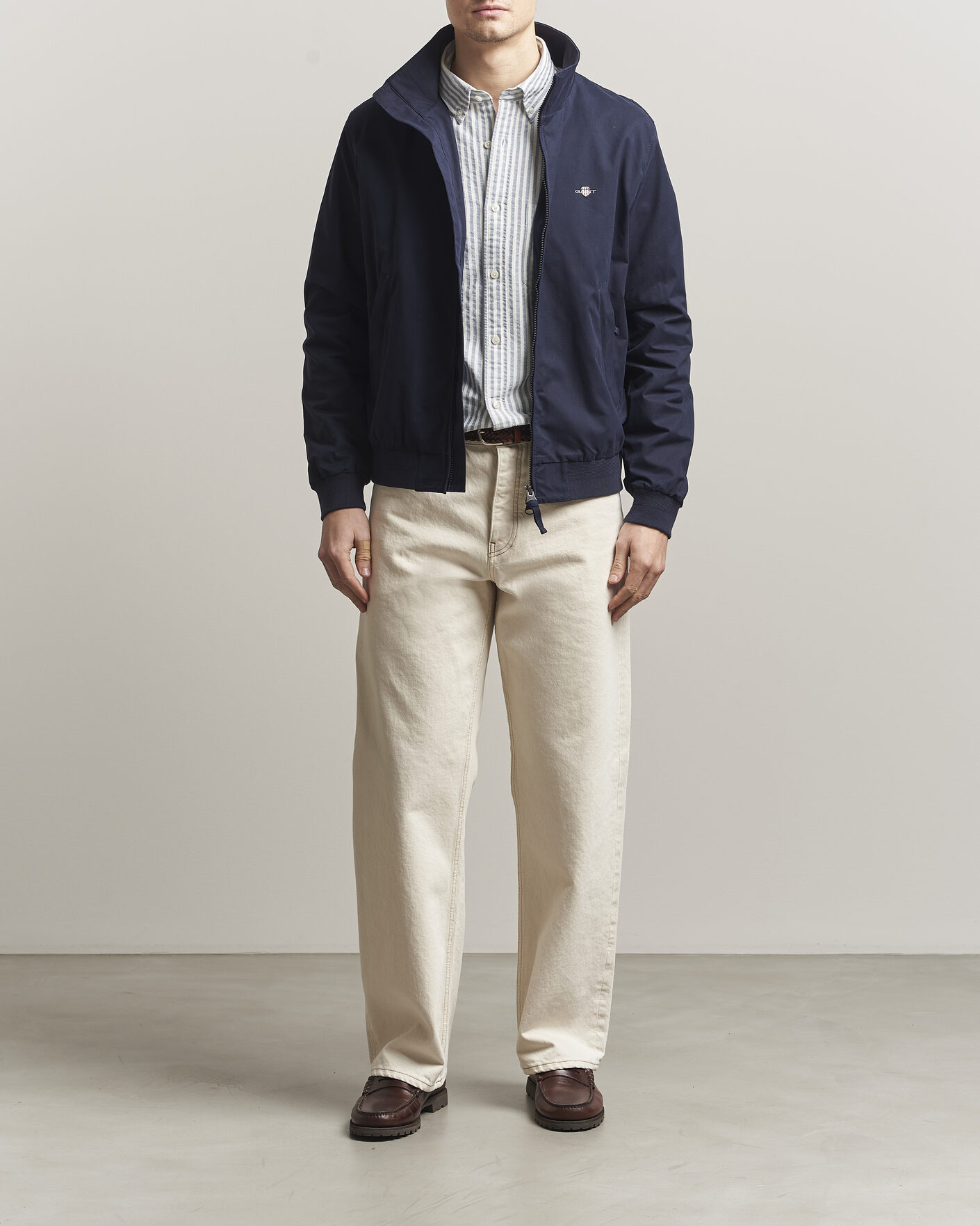 Mies | Takit | GANT | Lightweight Hampshire Jacket Evening Blue