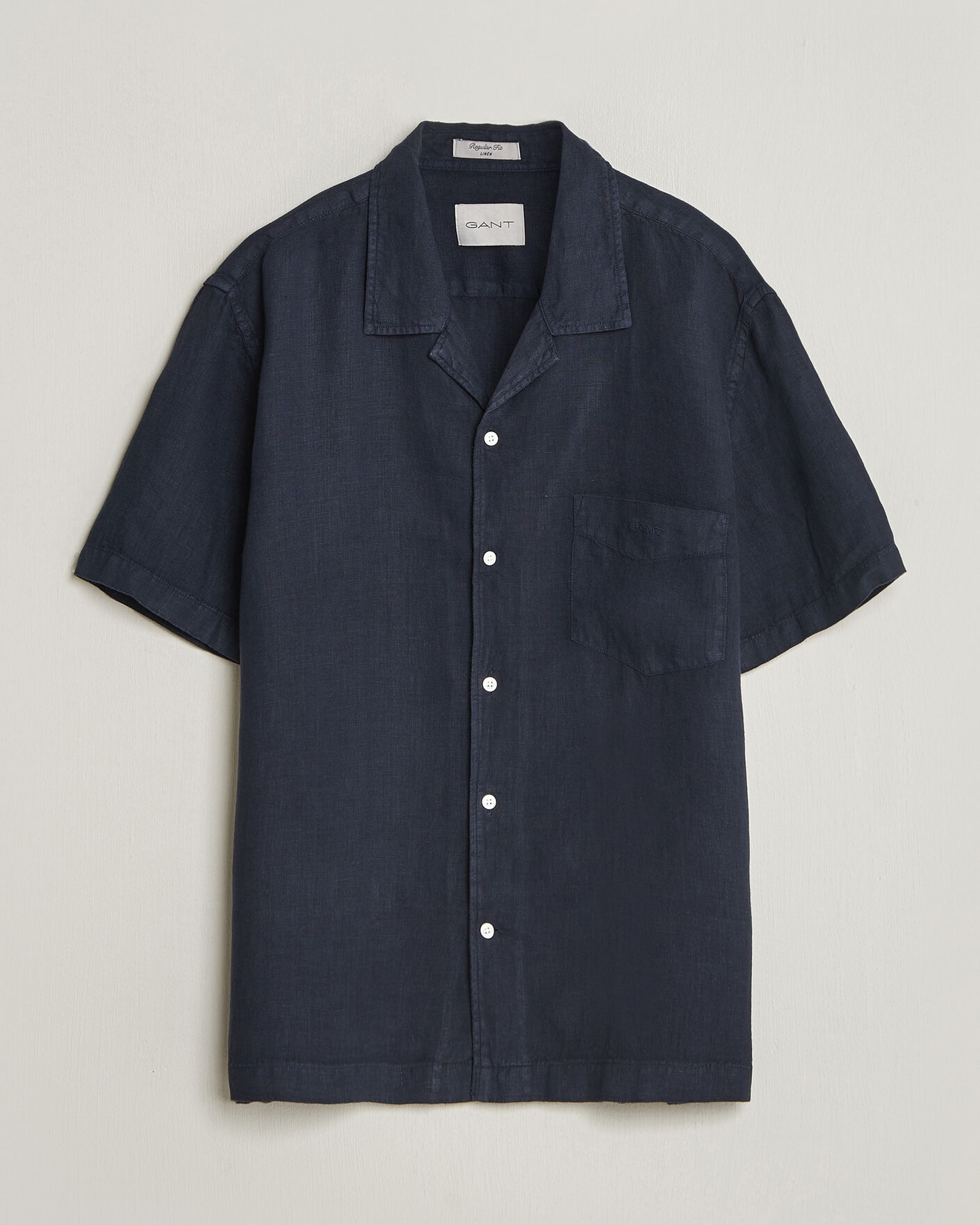 Mies | Kauluspaidat | Gant | Regular Fit Garment Dyed Camp Shirrt Evening Blue