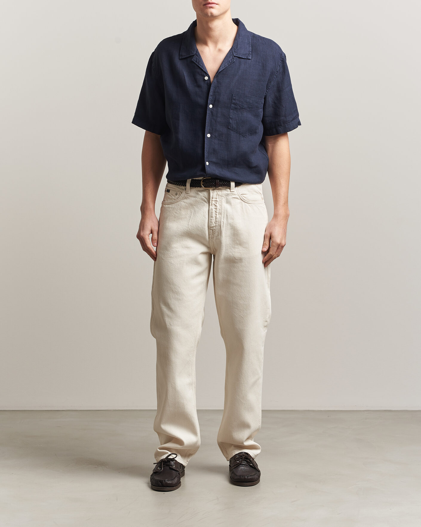 Mies | Kauluspaidat | Gant | Regular Fit Garment Dyed Resort Shirt Blue