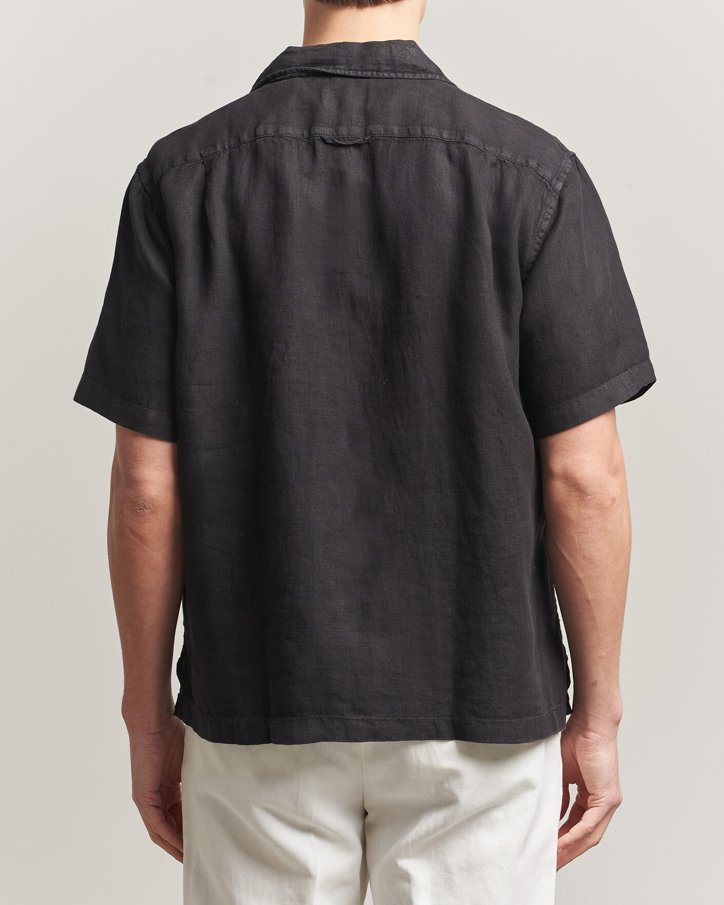 Mies | Kauluspaidat | Gant | Regular Fit Garment Dyed Camp Shirrt Black