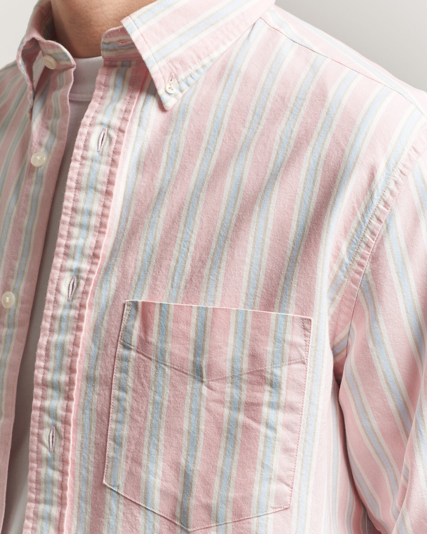 Mies | Kauluspaidat | Gant | Regluar Fit Archive Oxford Shirt Washed Pink