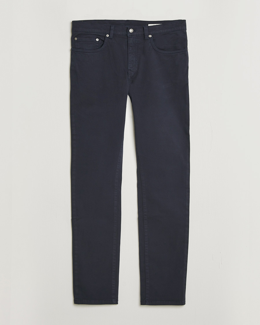 Mies | Housut | GANT | Slim Fit Desert 5-Pocket Pants Evening Blue
