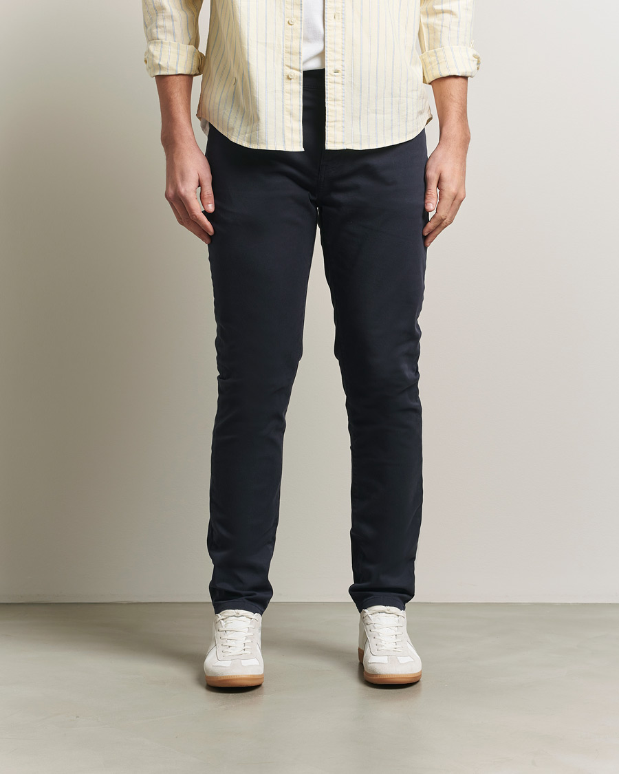 Mies | Housut | Gant | Slim Fit Desert 5-Pocket Pants Evening Blue