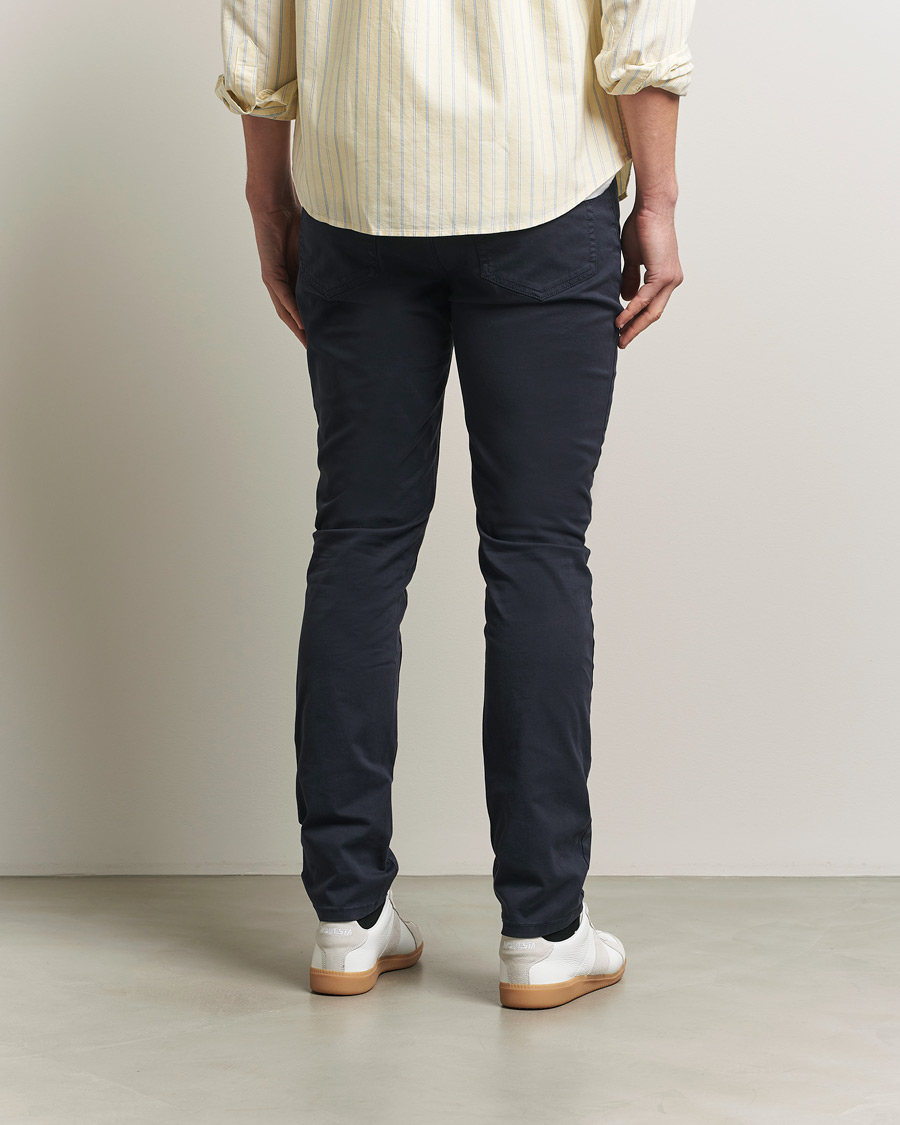 Mies | Housut | GANT | Slim Fit Desert 5-Pocket Pants Evening Blue