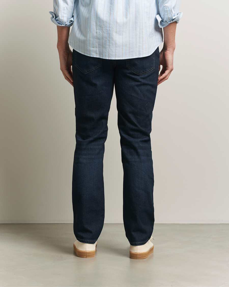 Mies | Housut | Gant | Regular Fit Jeans Dark Blue Broken In