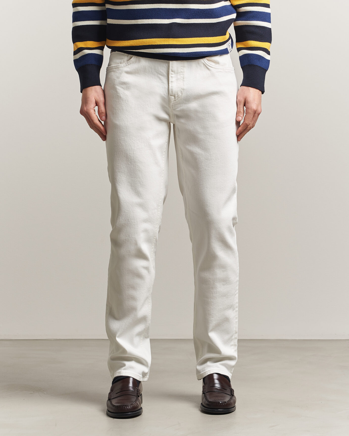 Mies | Housut | Gant | Regular Fit Jeans Eggshell