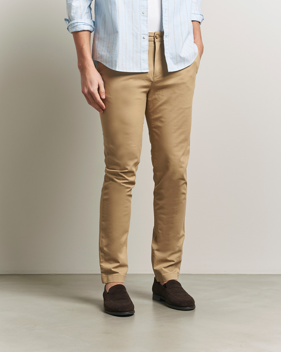 Mies | Housut | GANT | Slim Fit Chinos Dark Khaki