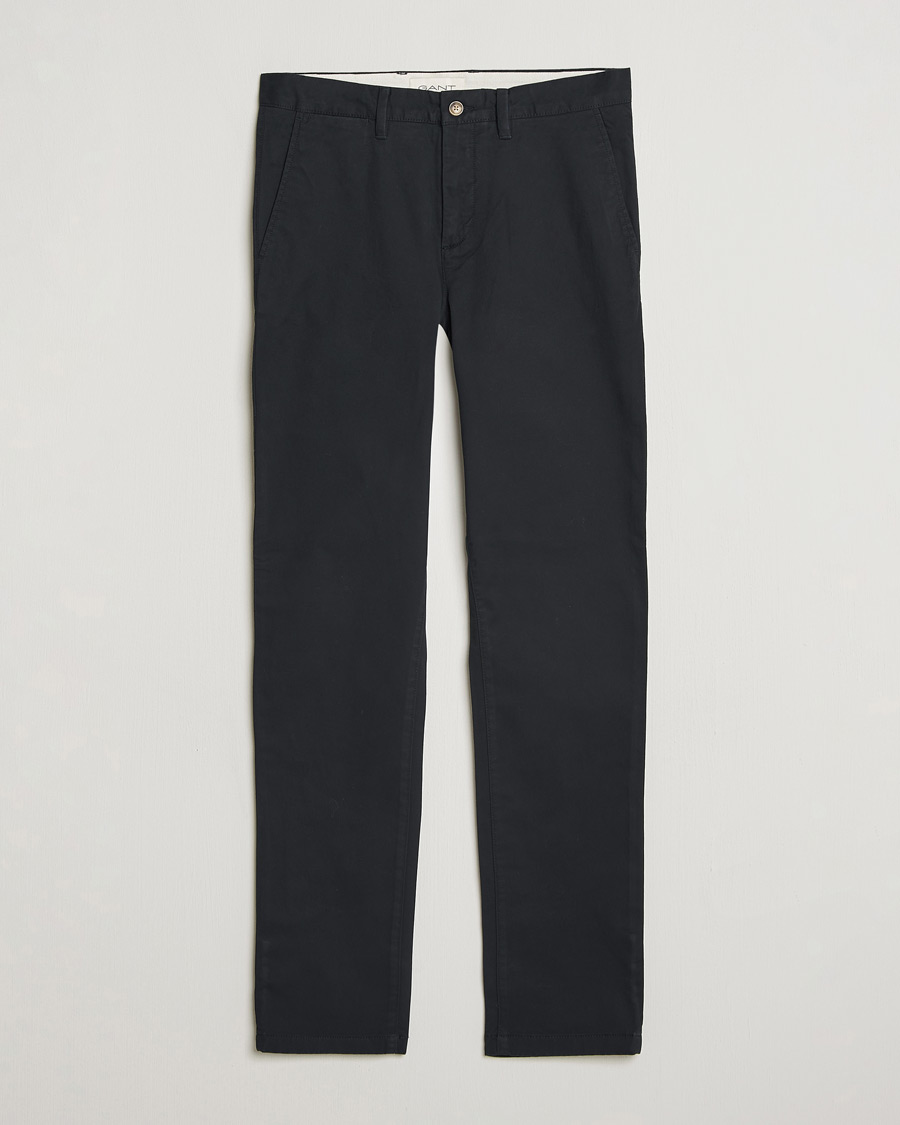 Mies | Housut | Gant | Slim Fit Chinos Black