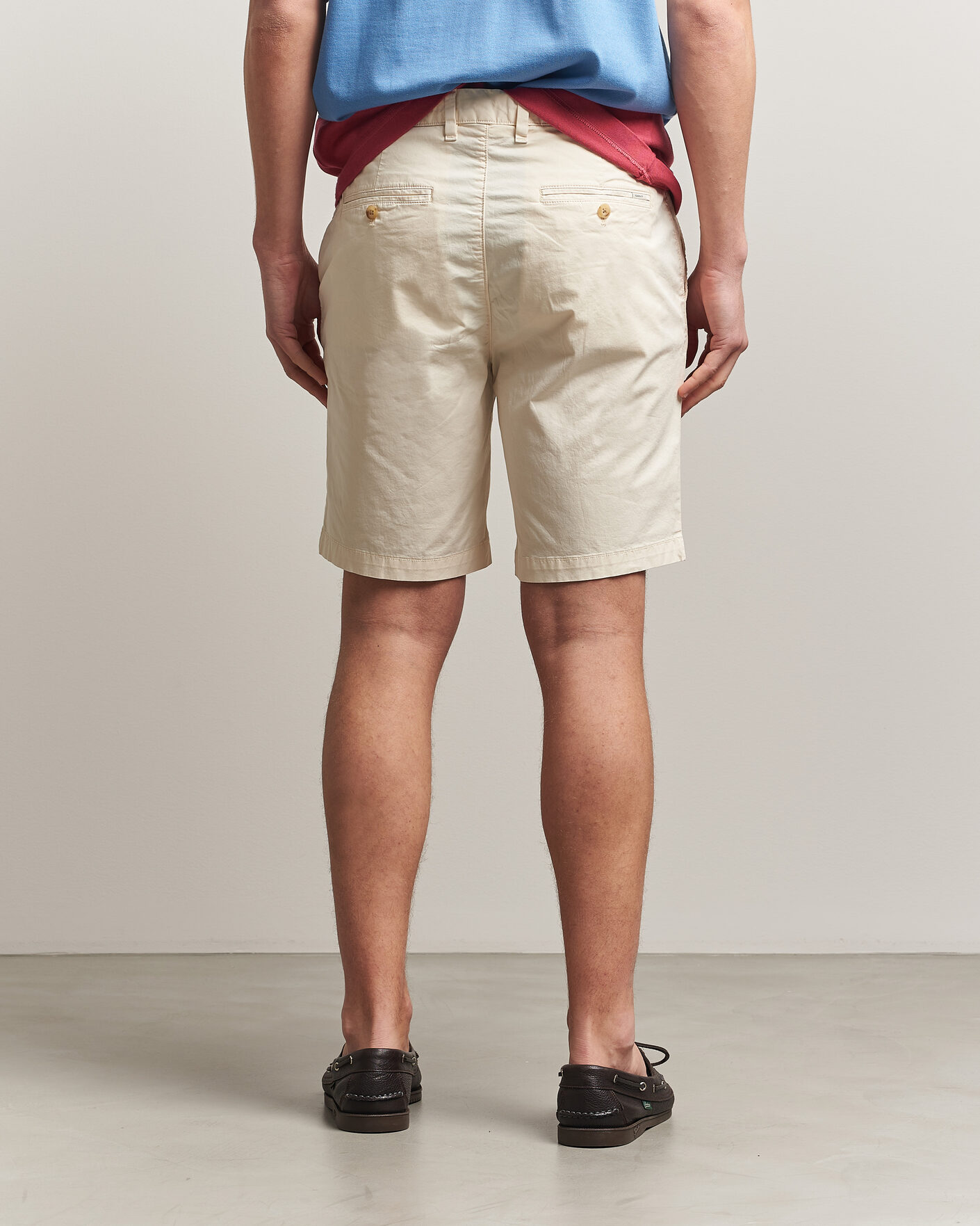Mies | Shortsit | Gant | Regular Sunfaded Shorts Cream
