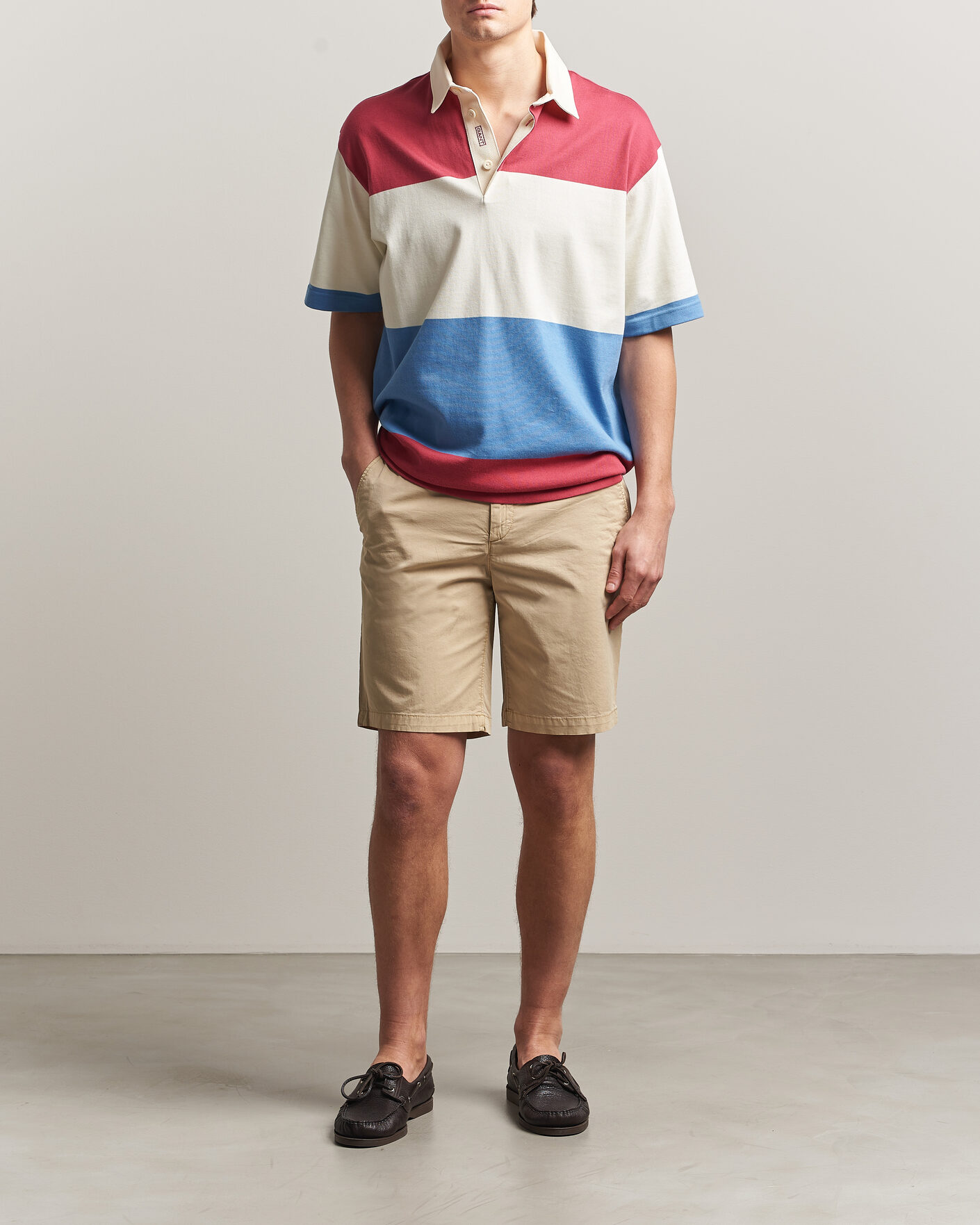 Mies | Shortsit | GANT | Regular Sunfaded Shorts Oat Beige
