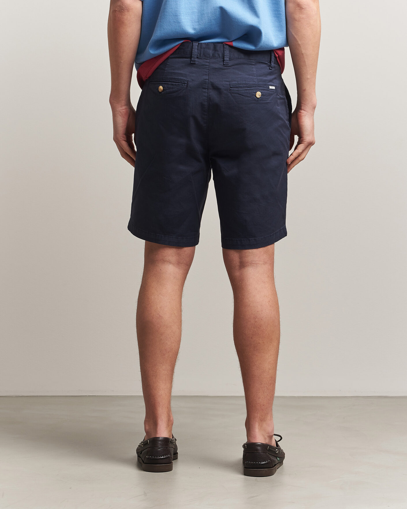 Mies | Shortsit | GANT | Regular Sunfaded Shorts Evening Blue
