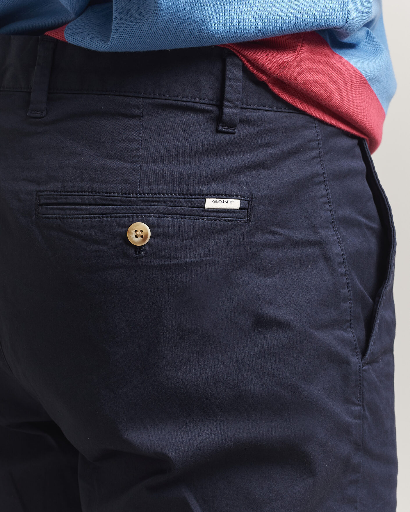 Mies | Shortsit | Gant | Regular Sunfaded Shorts Evening Blue
