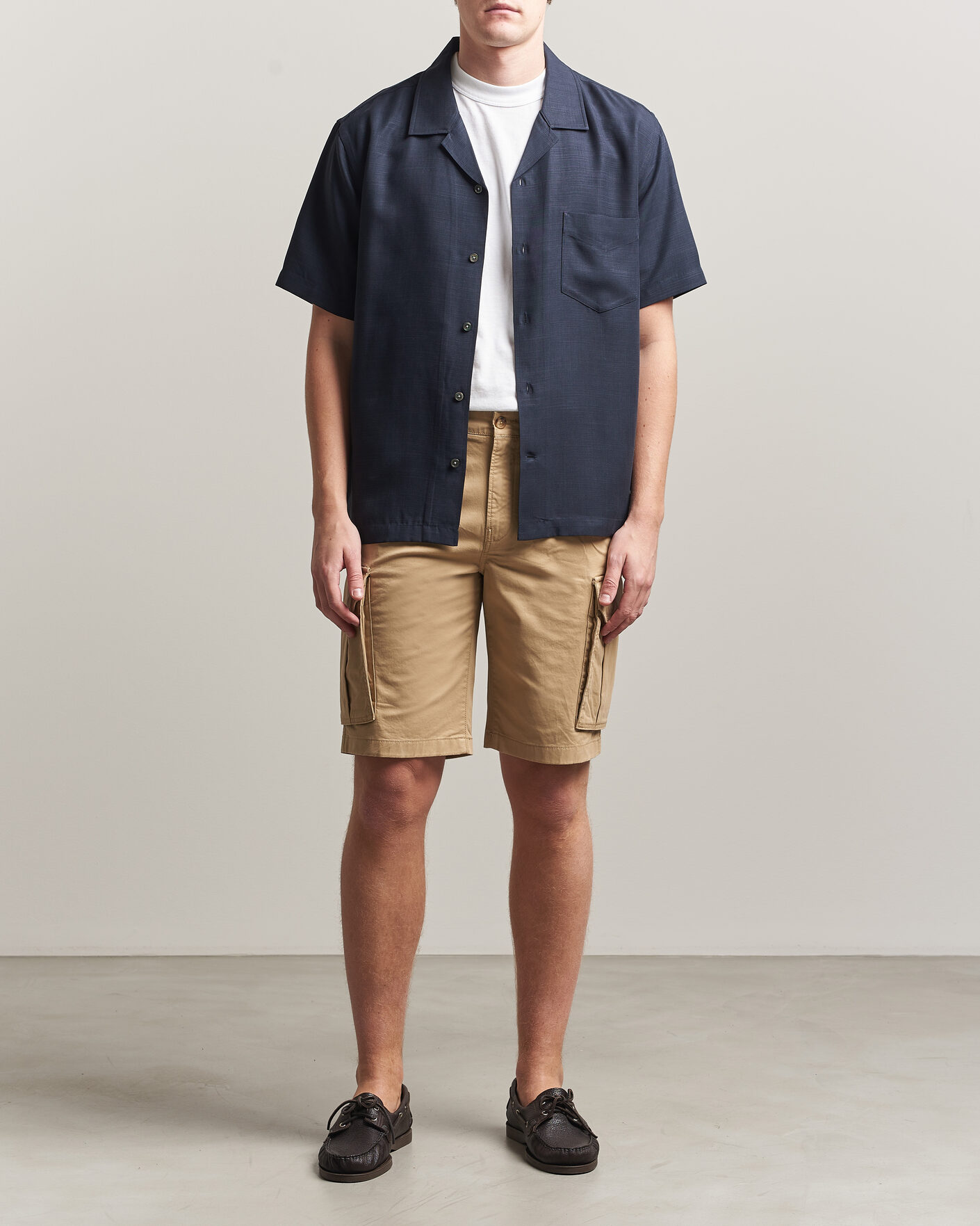 Mies | Shortsit | GANT | Regular Fit Classic Cargo Shorts Dark Khaki