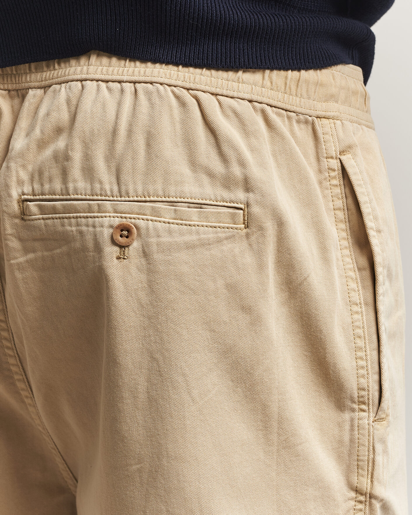 Mies | Shortsit | GANT | Regular Fit Sunfaded Drawstring Oat Beige