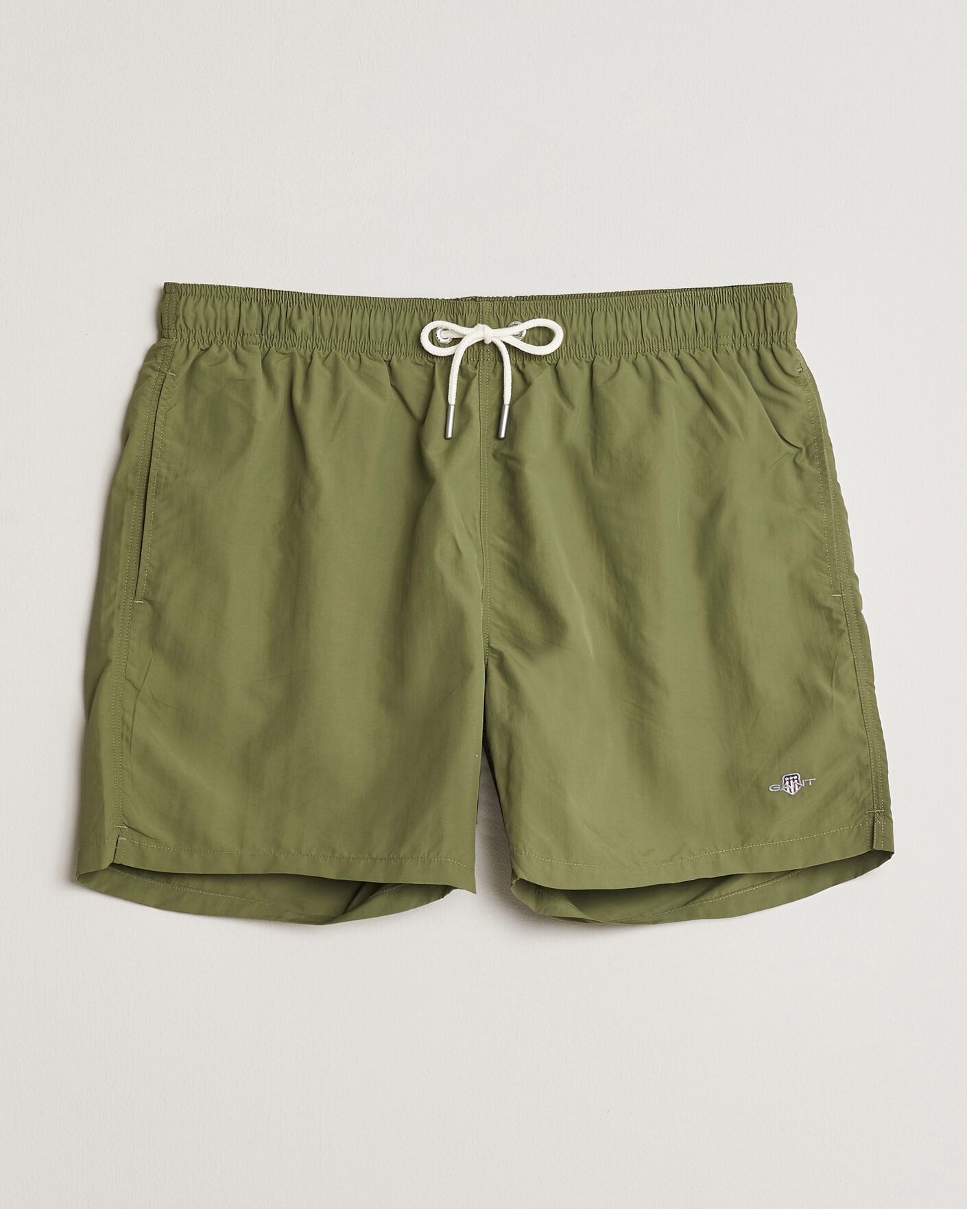 Mies | Uimahousut | GANT | Basic Swimshorts Dry Herb Green