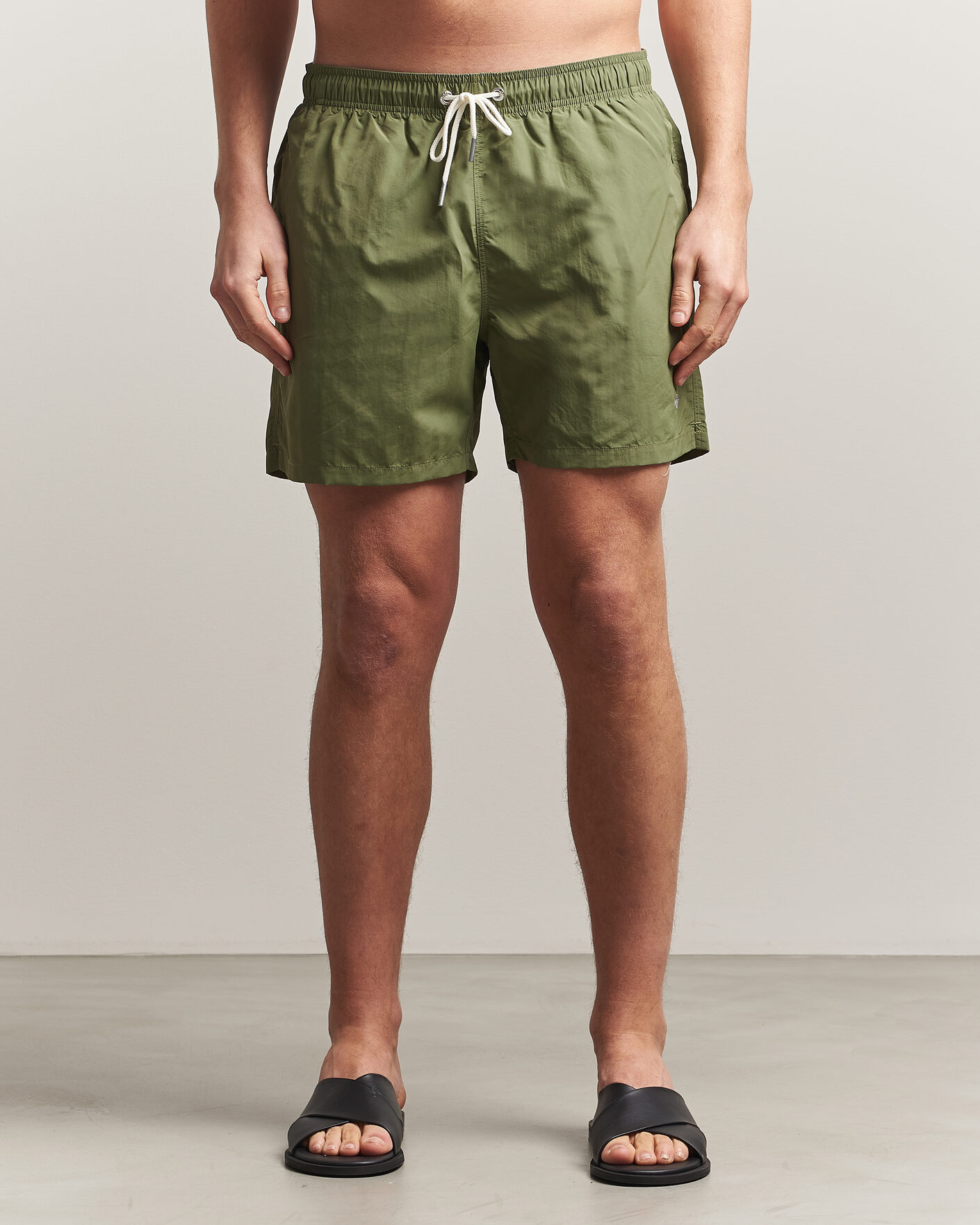 Mies | Uimahousut | GANT | Basic Swimshorts Dry Herb Green