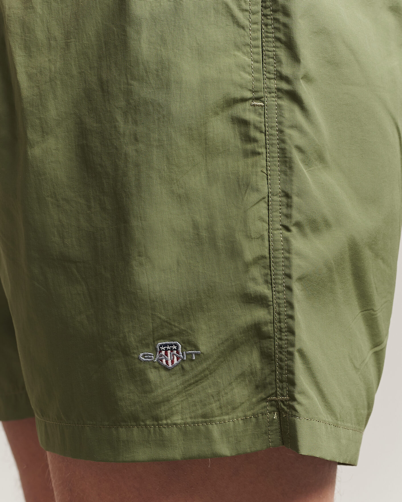 Mies | Uimahousut | Gant | Basic Swimshorts Dry Herb Green