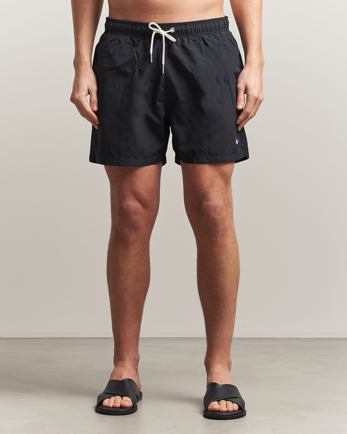 Mies | Uimahousut | Gant | Basic Swimshorts Black