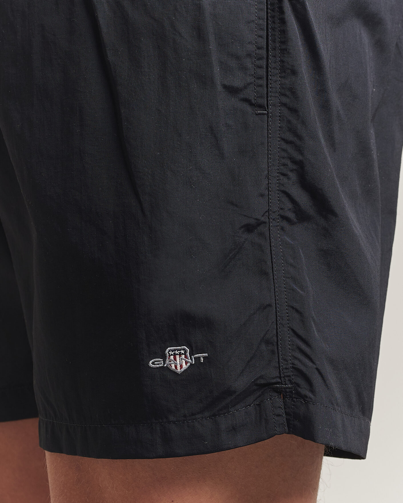 Mies | Uimahousut | Gant | Basic Swimshorts Black