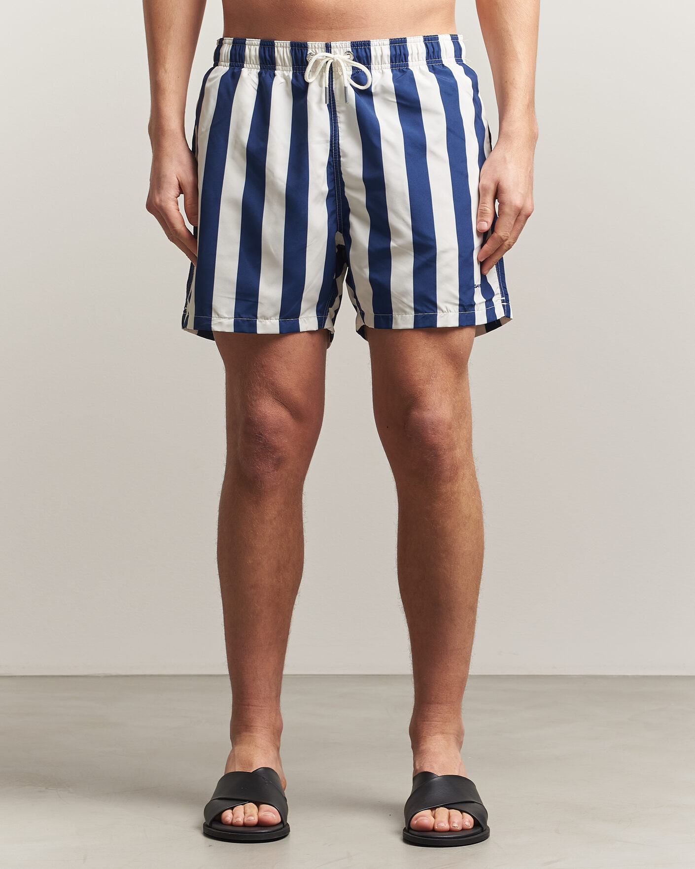 Mies | Uimahousut | Gant | Blockstriped Swimshorts Rich Navy